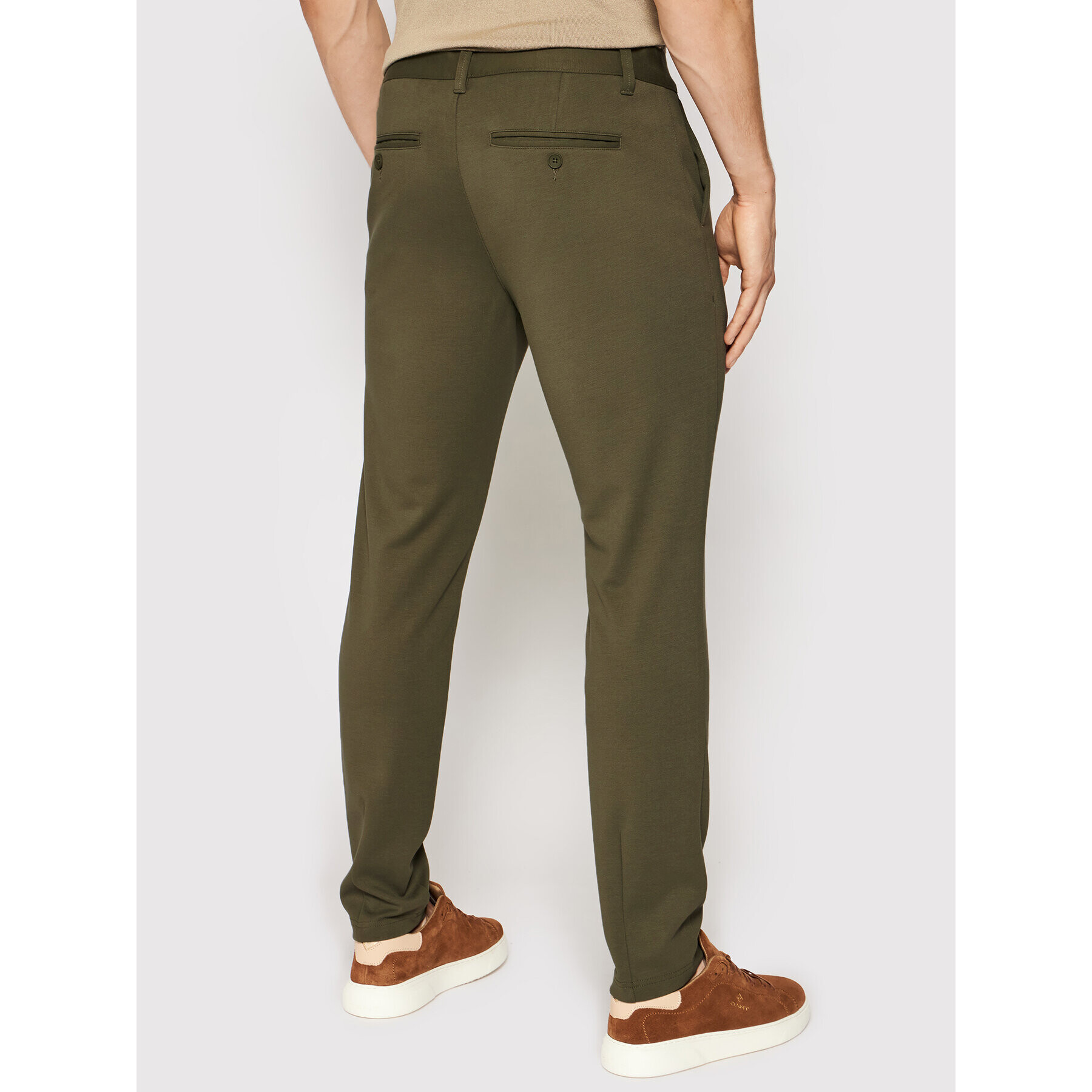 Only & Sons Chino nohavice Mark 22010209 Zelená Slim Fit - Pepit.sk