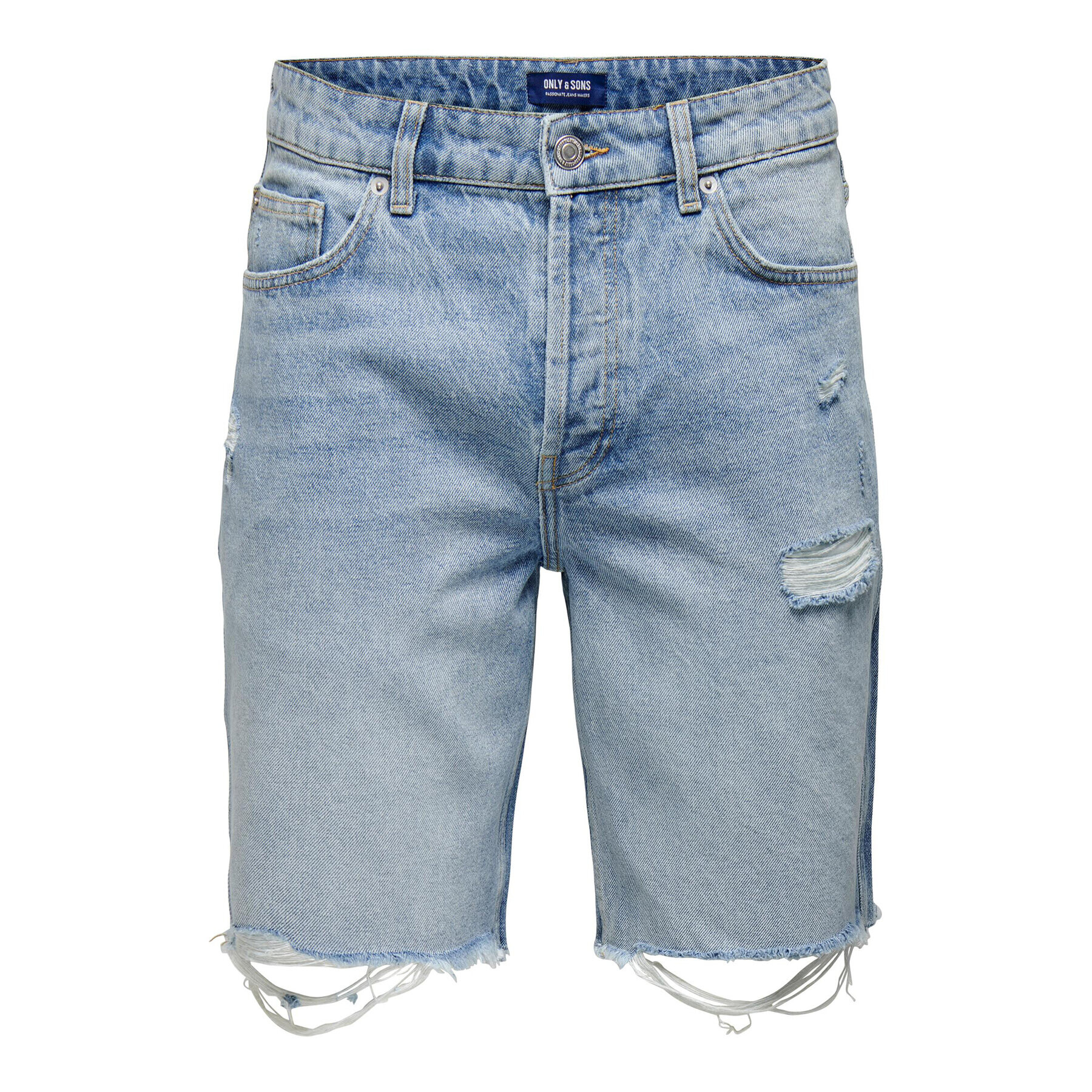 Only & Sons Džínsové šortky 22024981 Modrá Loose Fit - Pepit.sk