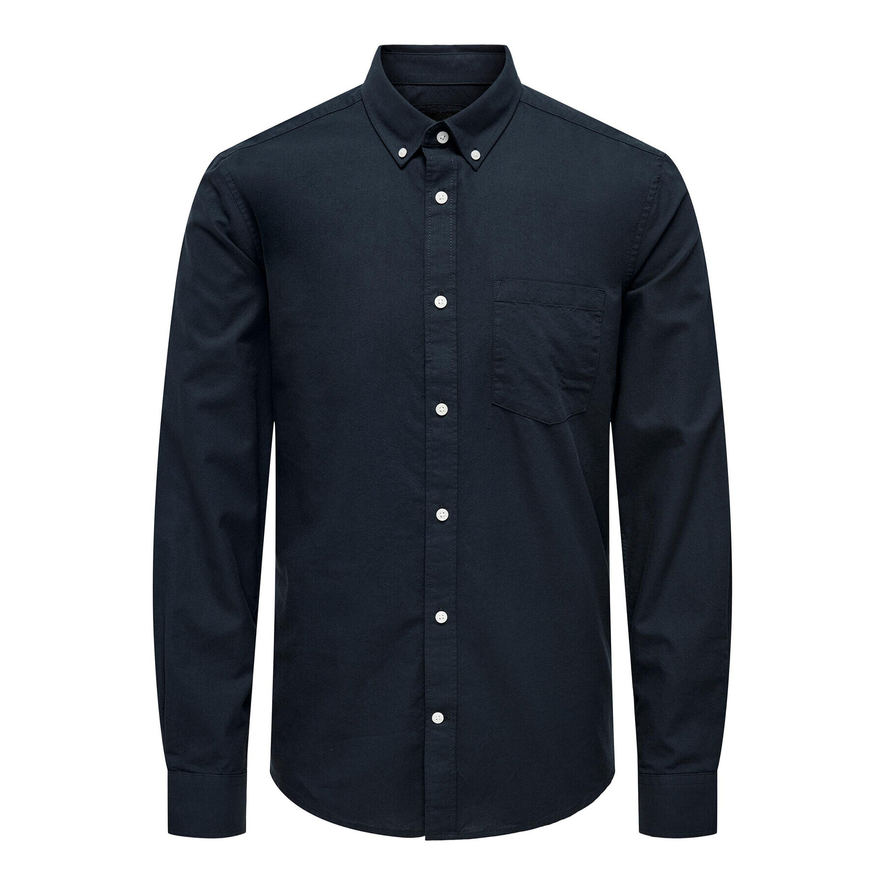 Only & Sons Košeľa 22019669 Tmavomodrá Slim Fit - Pepit.sk