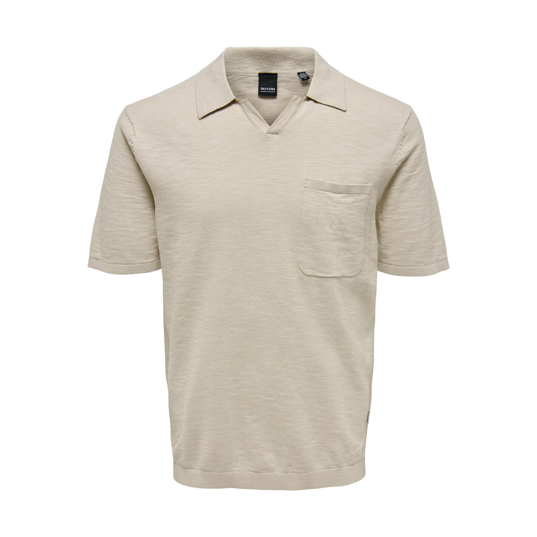 Only & Sons Polokošeľa 22019517 Béžová Regular Fit - Pepit.sk