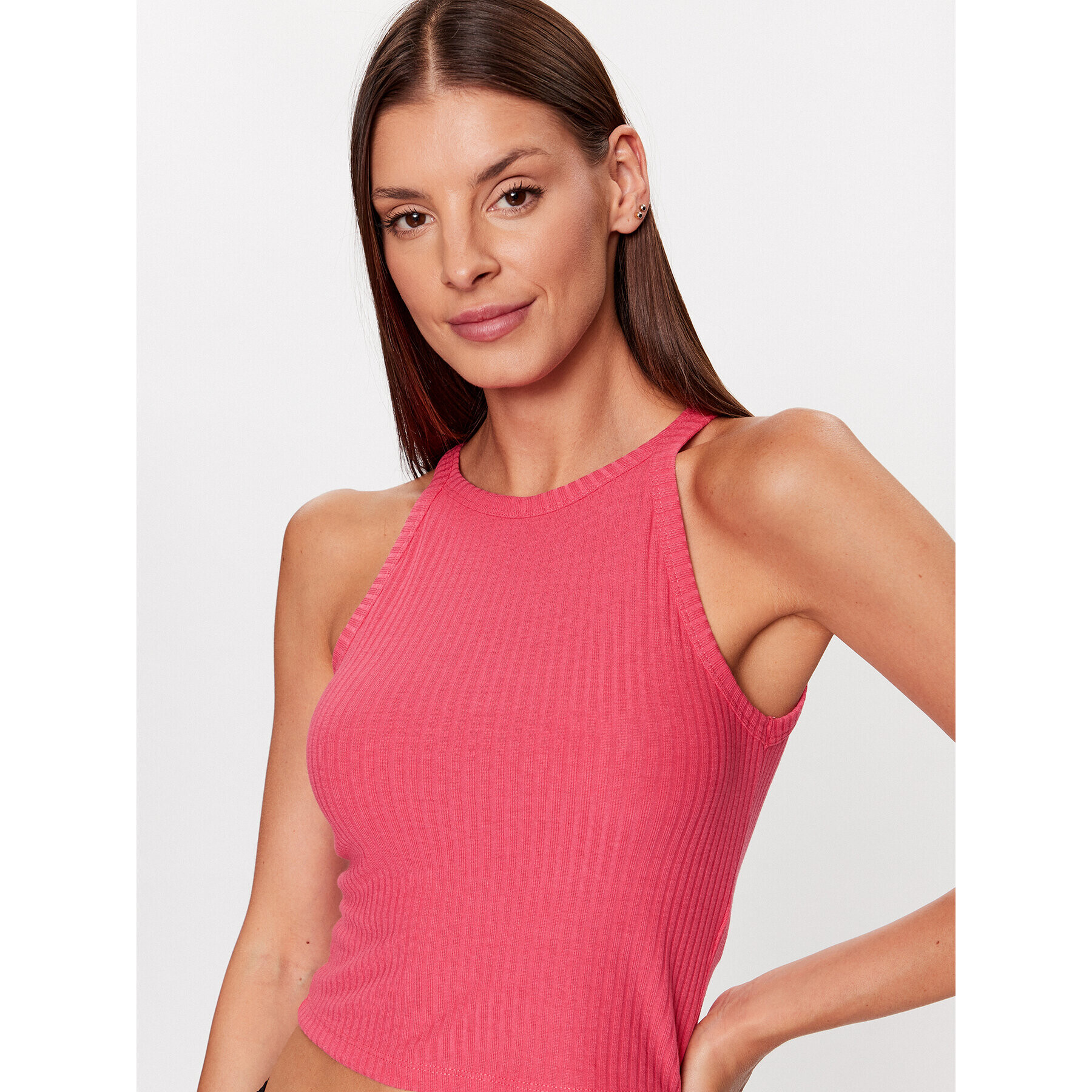 ONLY Top 15232924 Ružová Slim Fit - Pepit.sk