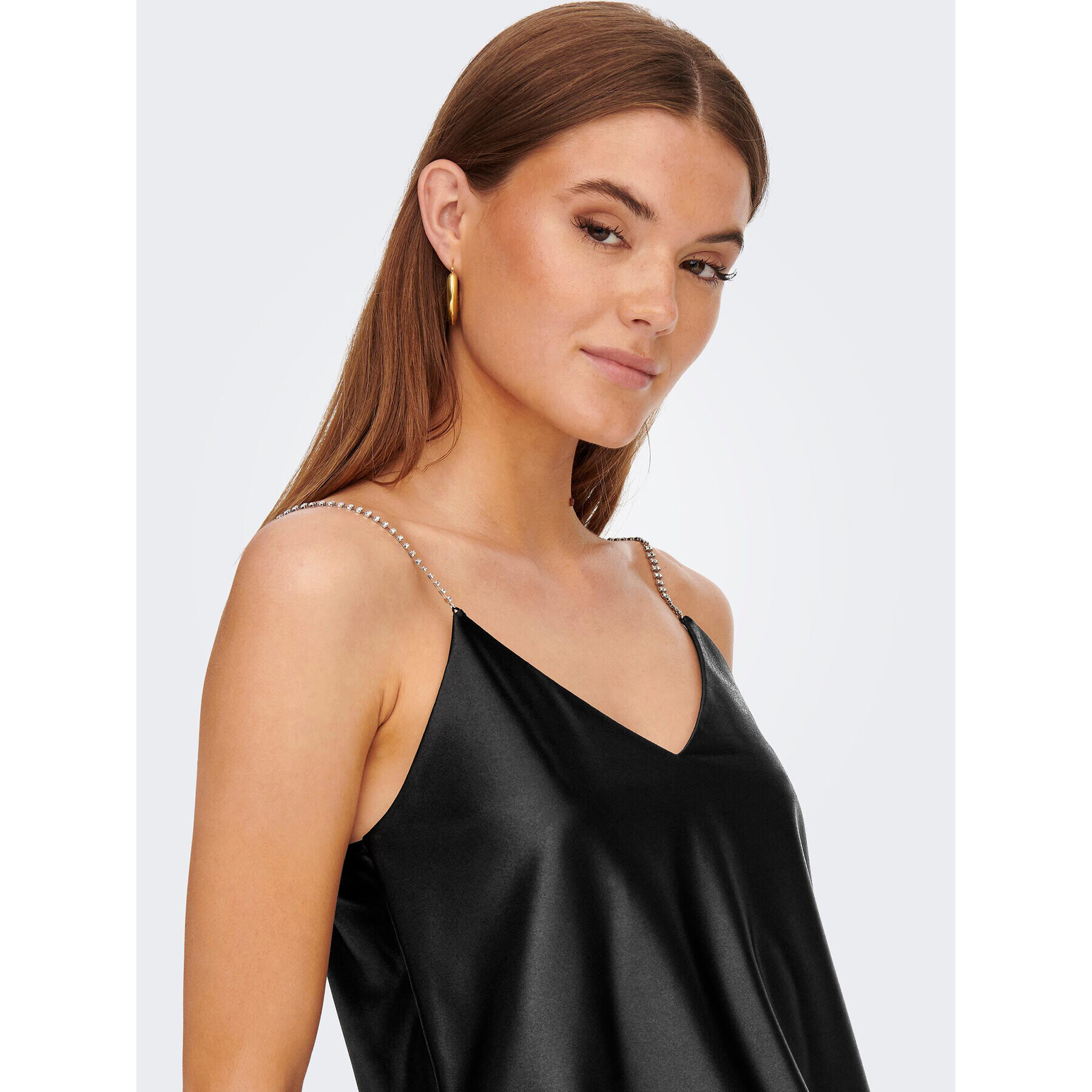 ONLY Top Susan 15277999 Čierna Regular Fit - Pepit.sk