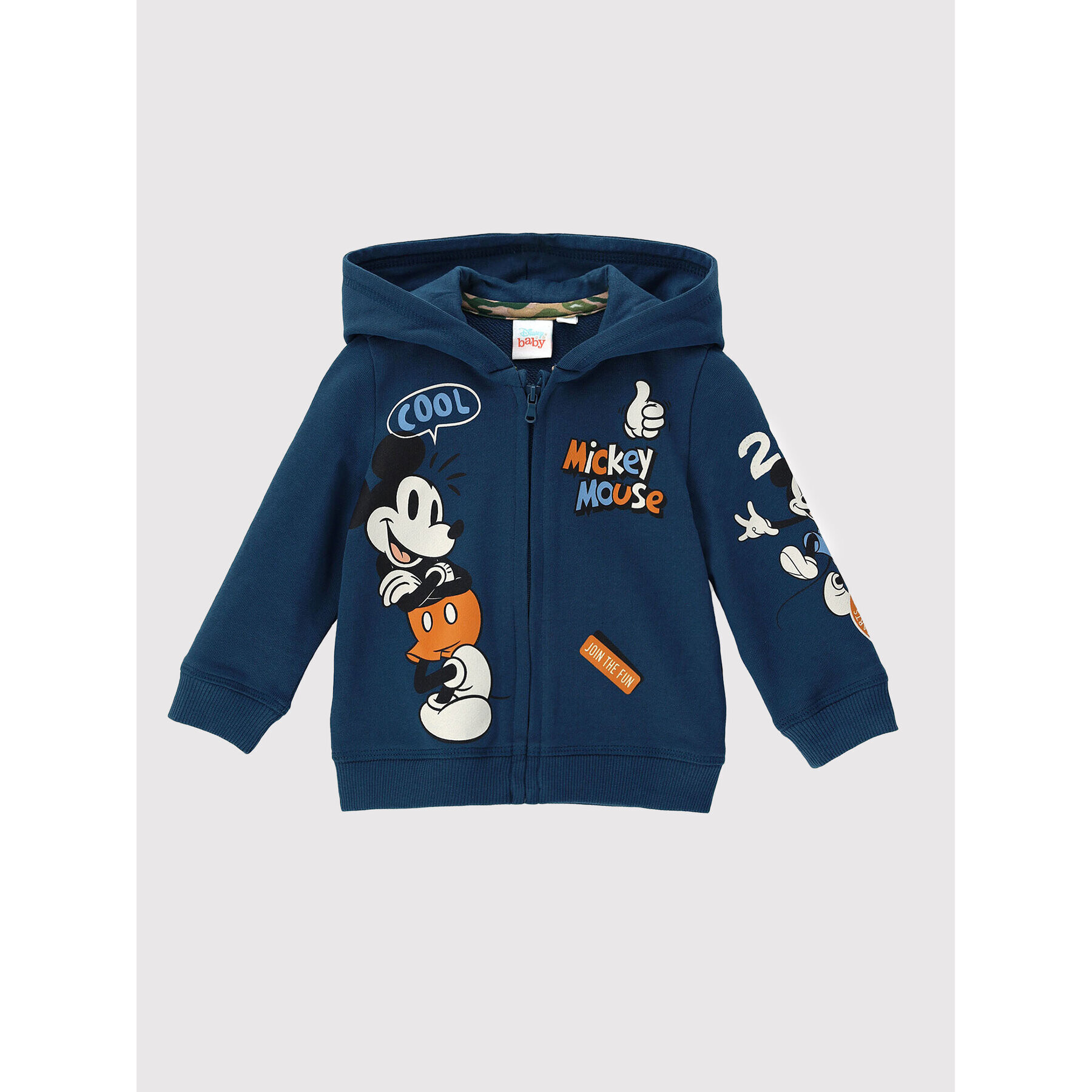 Original Marines Mikina DISNEY DCPV0235NM Modrá Regular Fit - Pepit.sk