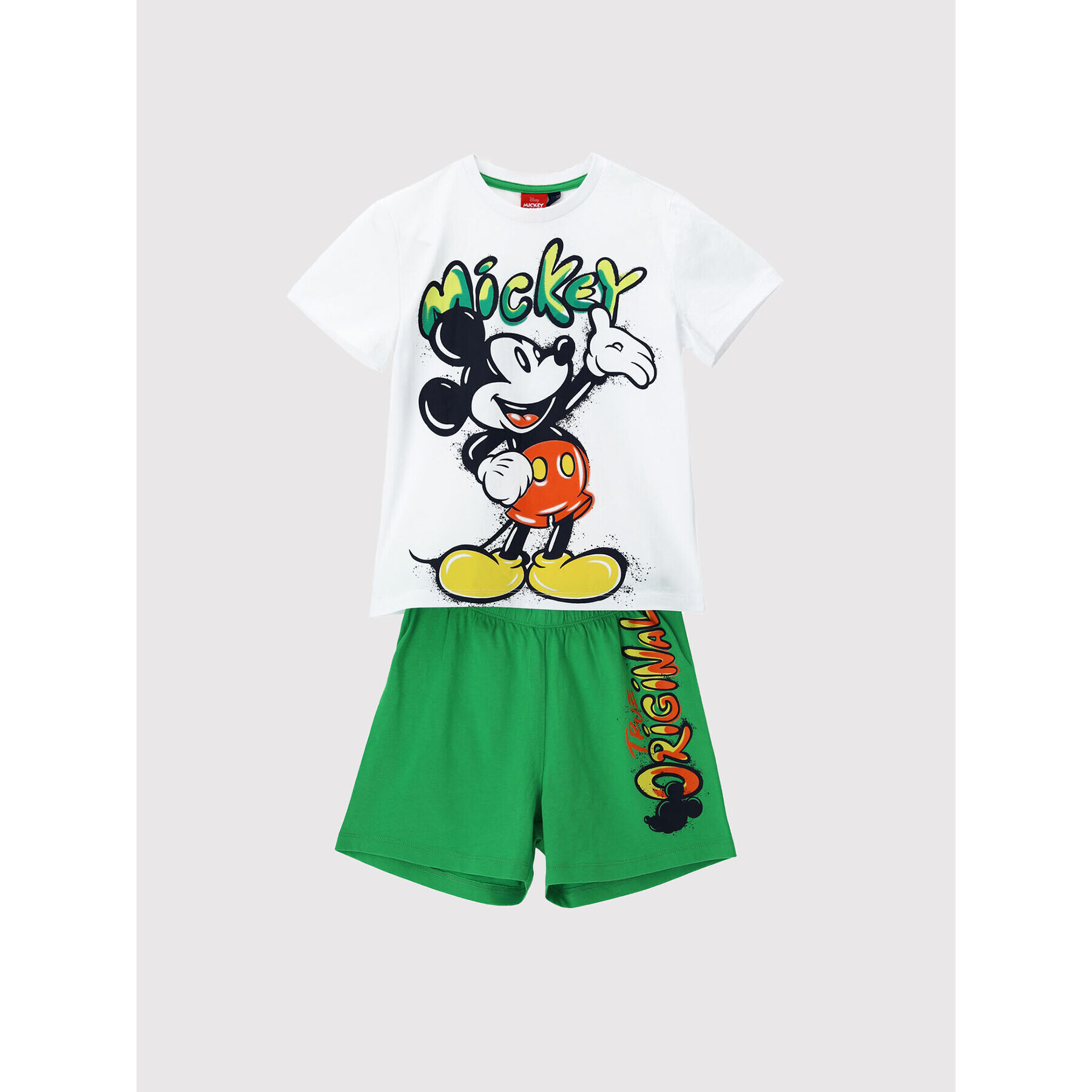 Original Marines Súprava Tričko a šortky MICKEY MOUSE DCPV2247B Farebná Regular Fit - Pepit.sk