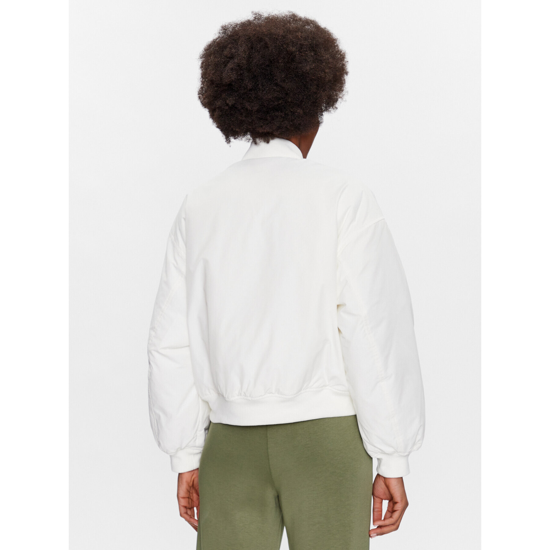 Outhorn Bundy bomber TJACF028 Écru Regular Fit - Pepit.sk