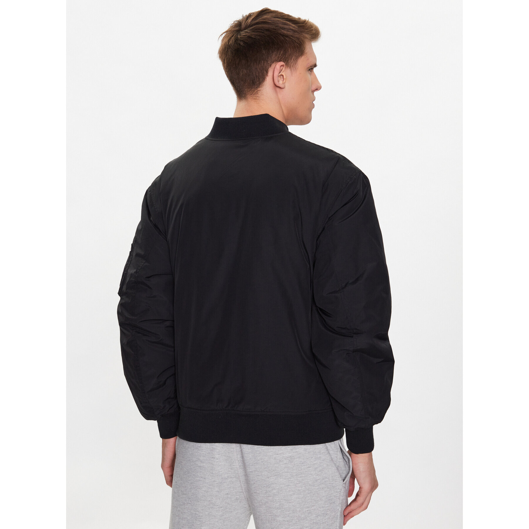 Outhorn Bundy bomber TJACM032 Čierna Relaxed Fit - Pepit.sk