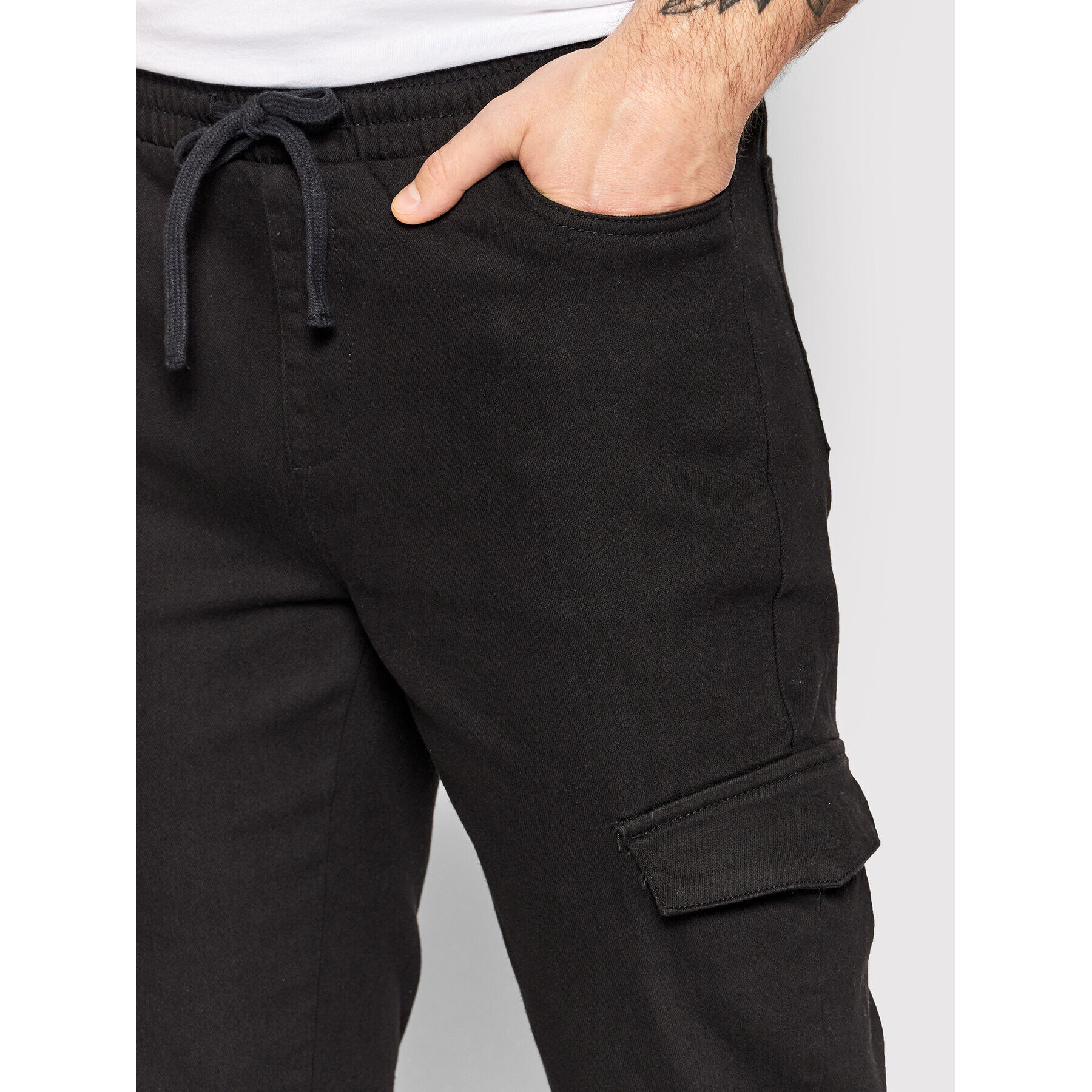 Outhorn Jogger nohavice SPMJ600 Čierna Relaxed Fit - Pepit.sk