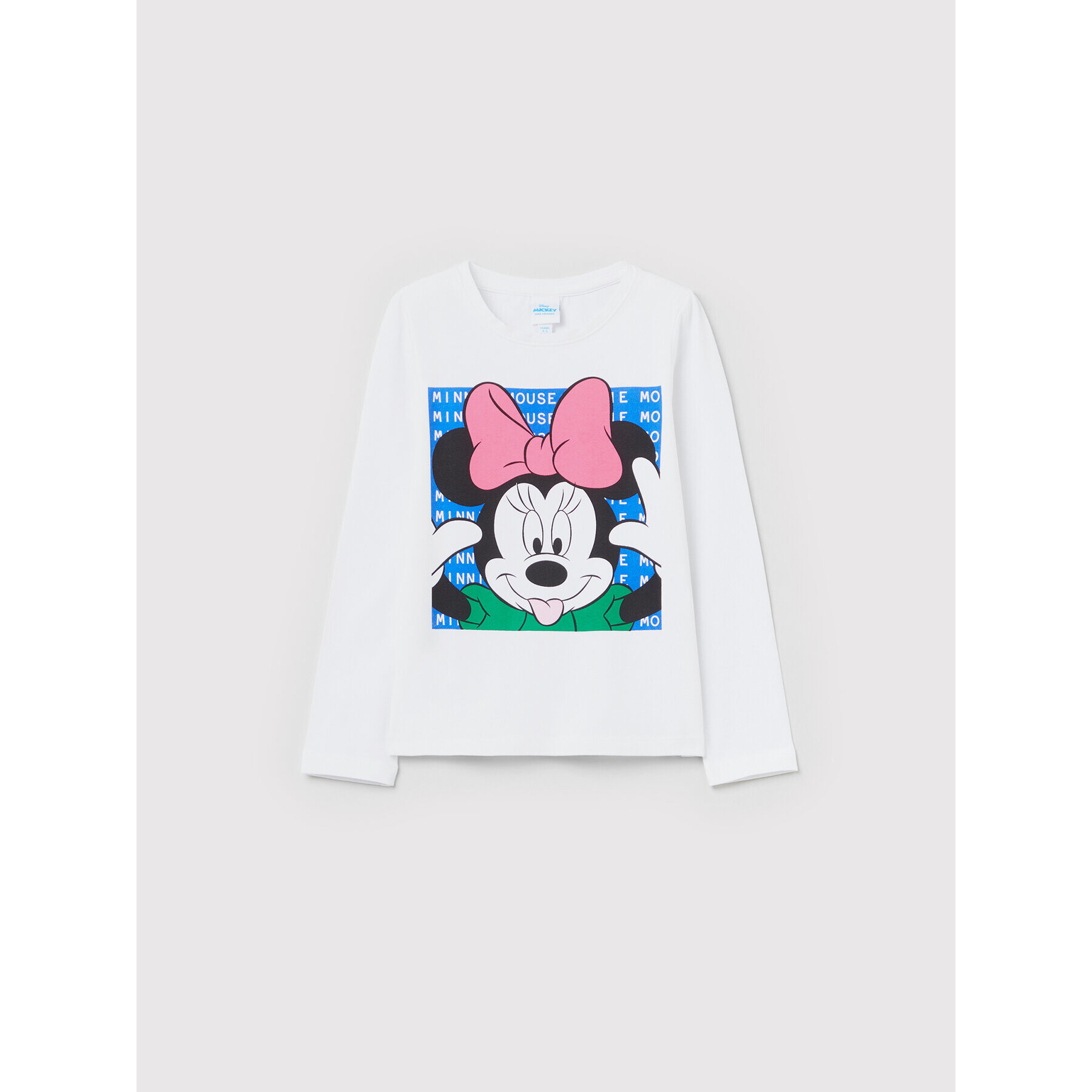 OVS Blúzka MICKEY & FRIENDS 1434299 Biela Regular Fit - Pepit.sk