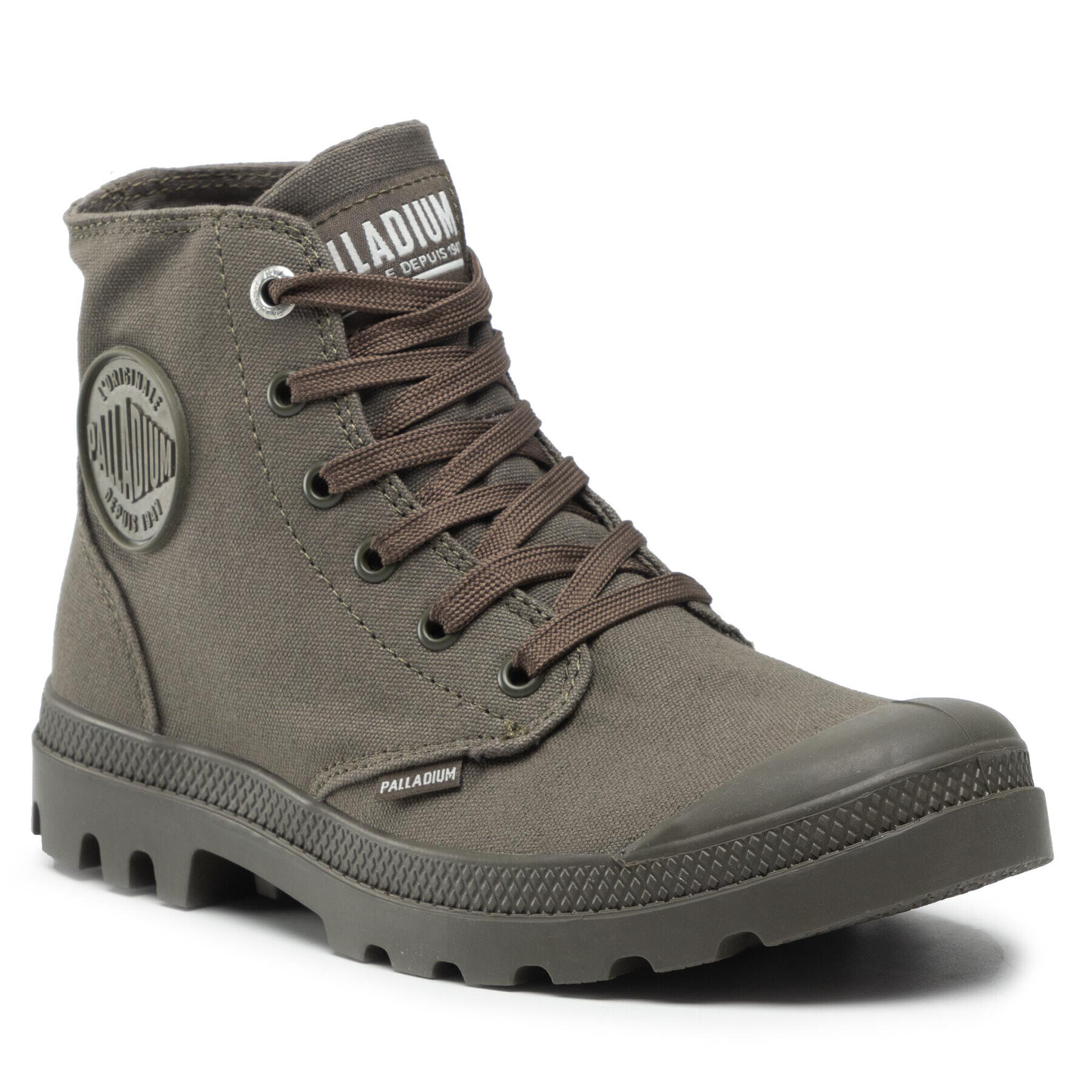 Palladium Outdoorová obuv Mono Chrome 73089-325-M Zelená - Pepit.sk