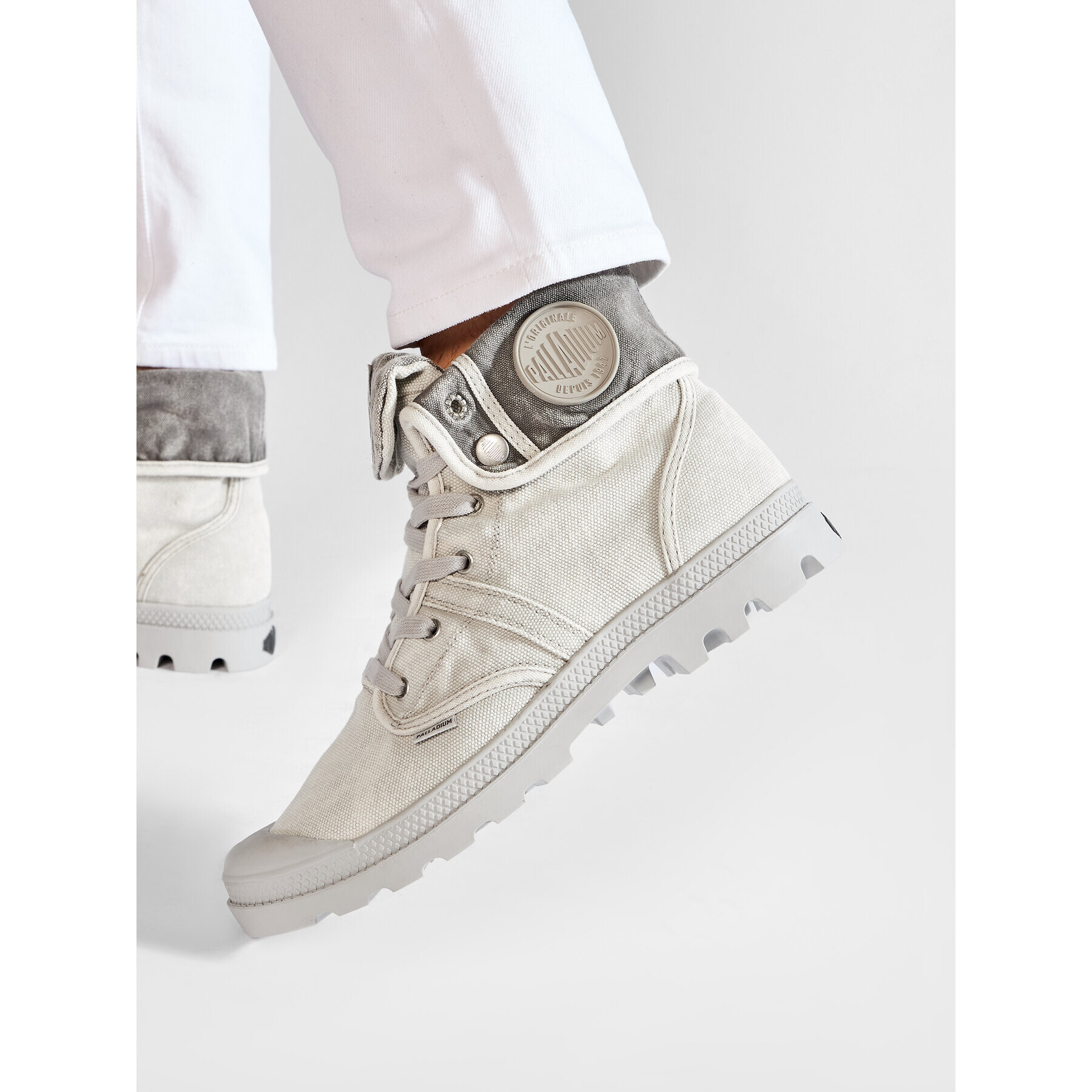 Palladium Outdoorová obuv Pallabrouse Baggy 02478-095-M Sivá - Pepit.sk