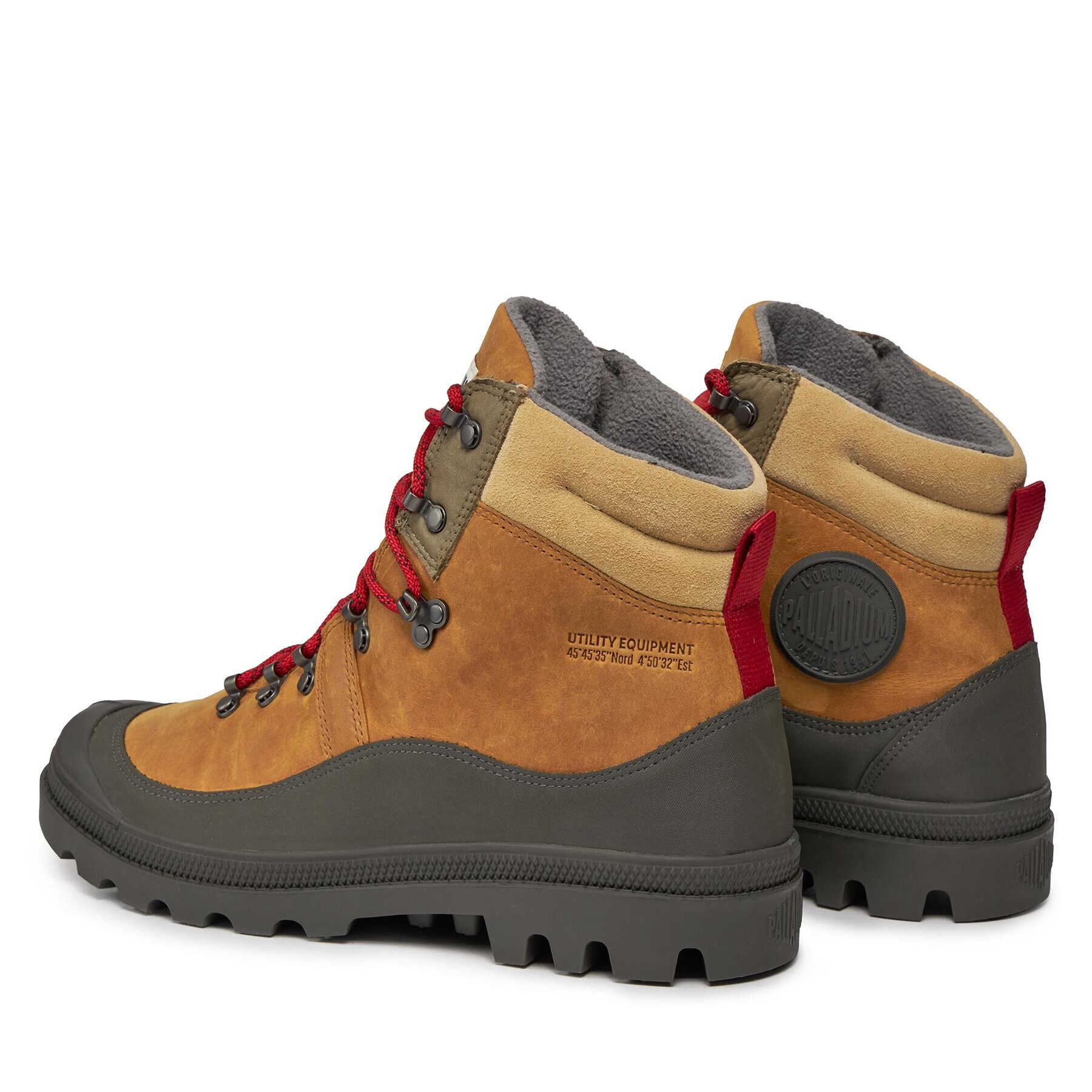 Palladium Outdoorová obuv Pallabrousse Hkr Wp+ 08840-275-M Hnedá - Pepit.sk