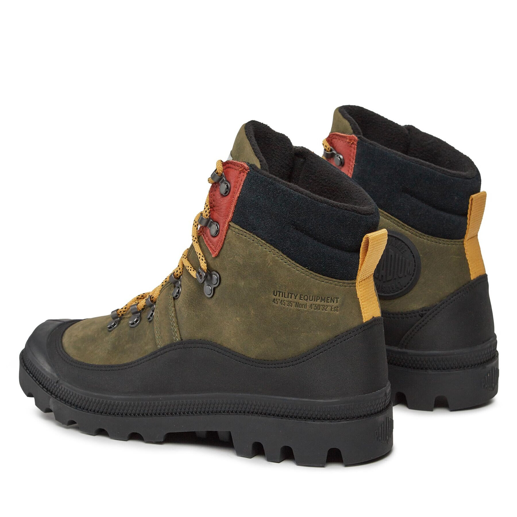 Palladium Outdoorová obuv Pallabrousse Hkr Wp+ 08840-325-M Kaki - Pepit.sk