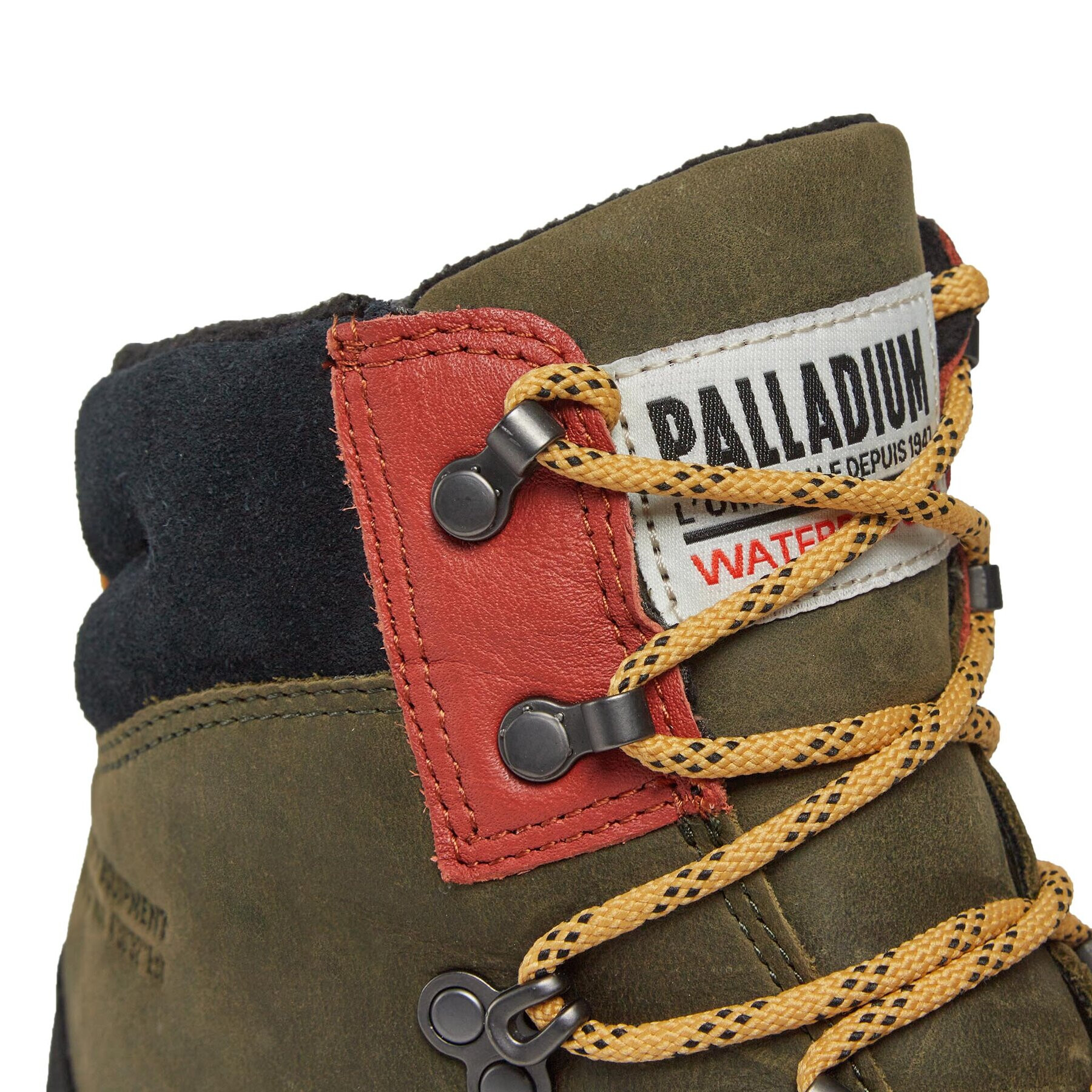 Palladium Outdoorová obuv Pallabrousse Hkr Wp+ 08840-325-M Kaki - Pepit.sk