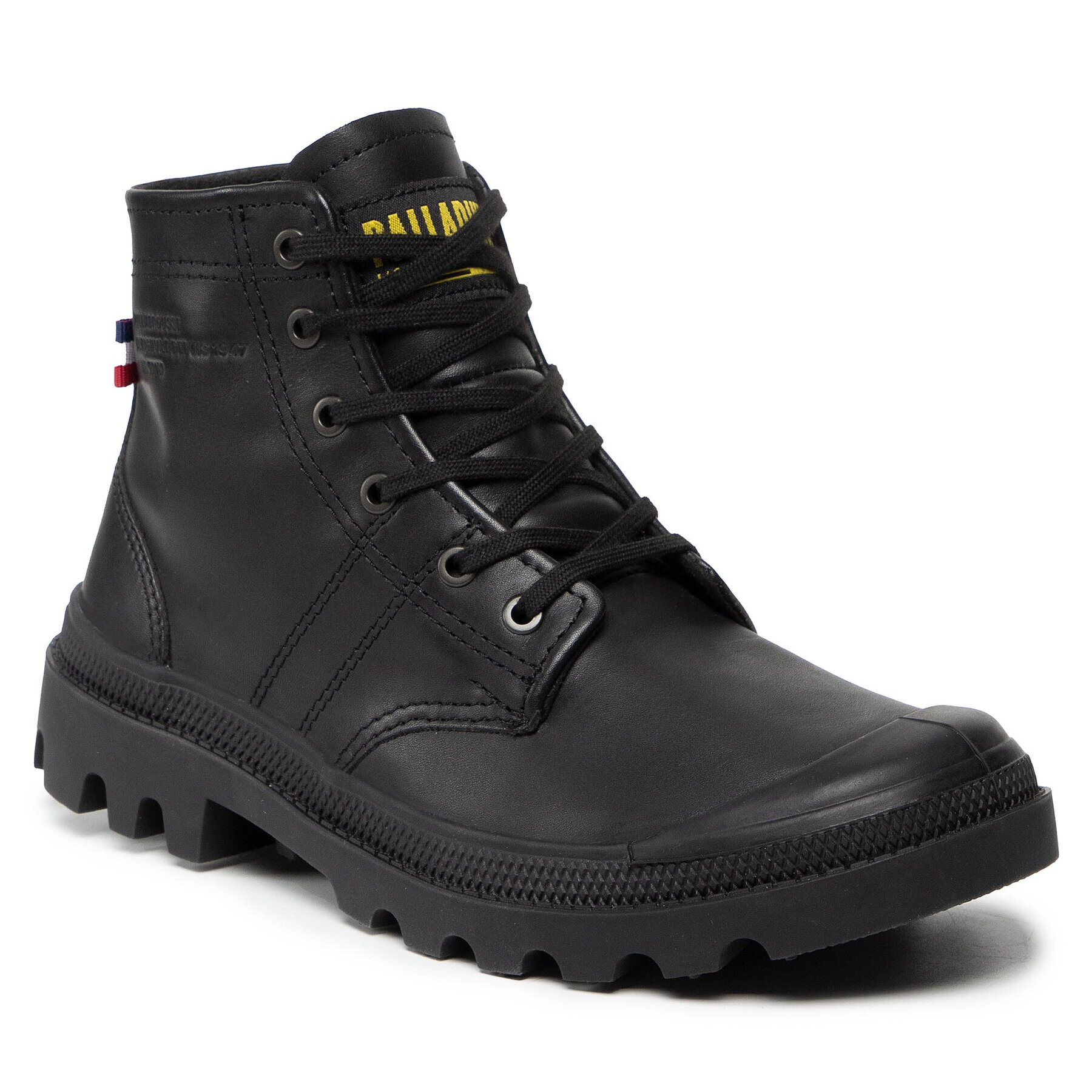 Palladium Outdoorová obuv Pallabrousse Lgn Lth 77187-010-M Čierna - Pepit.sk