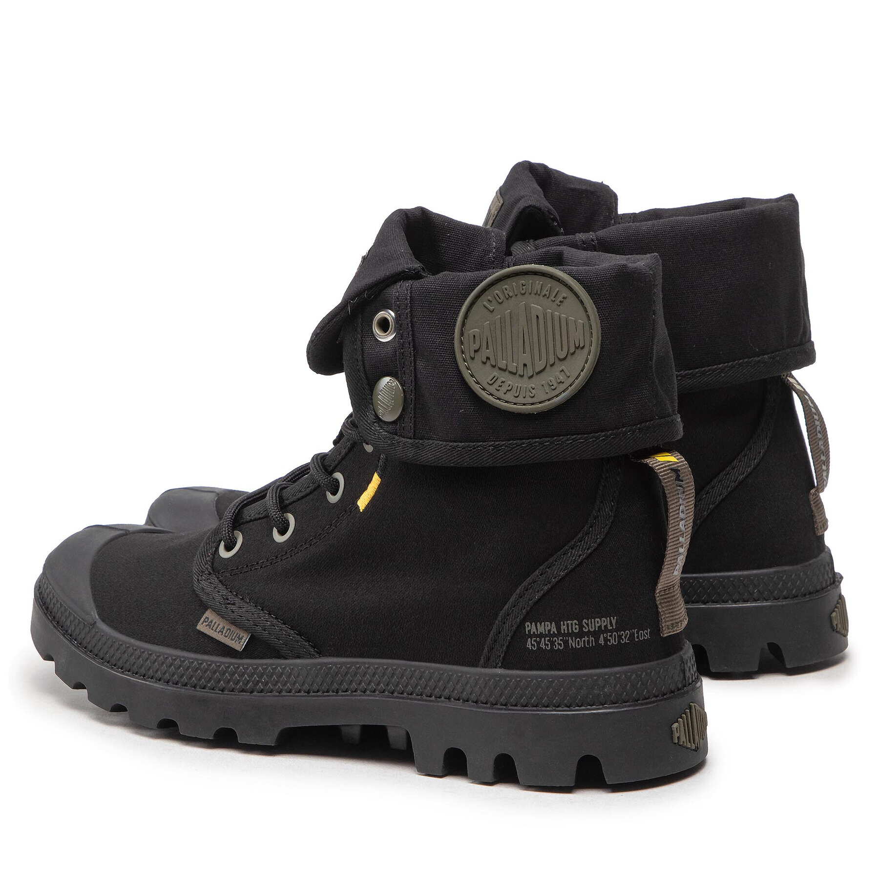 Palladium Outdoorová obuv Pampa Baggy Supply 77964-008-M Čierna - Pepit.sk