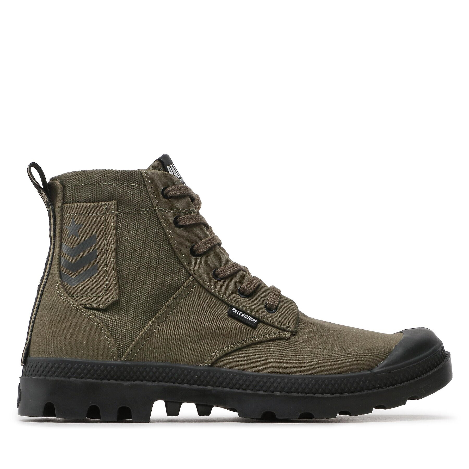 Palladium Outdoorová obuv Pampa Hi Army 78583-309-M Kaki - Pepit.sk