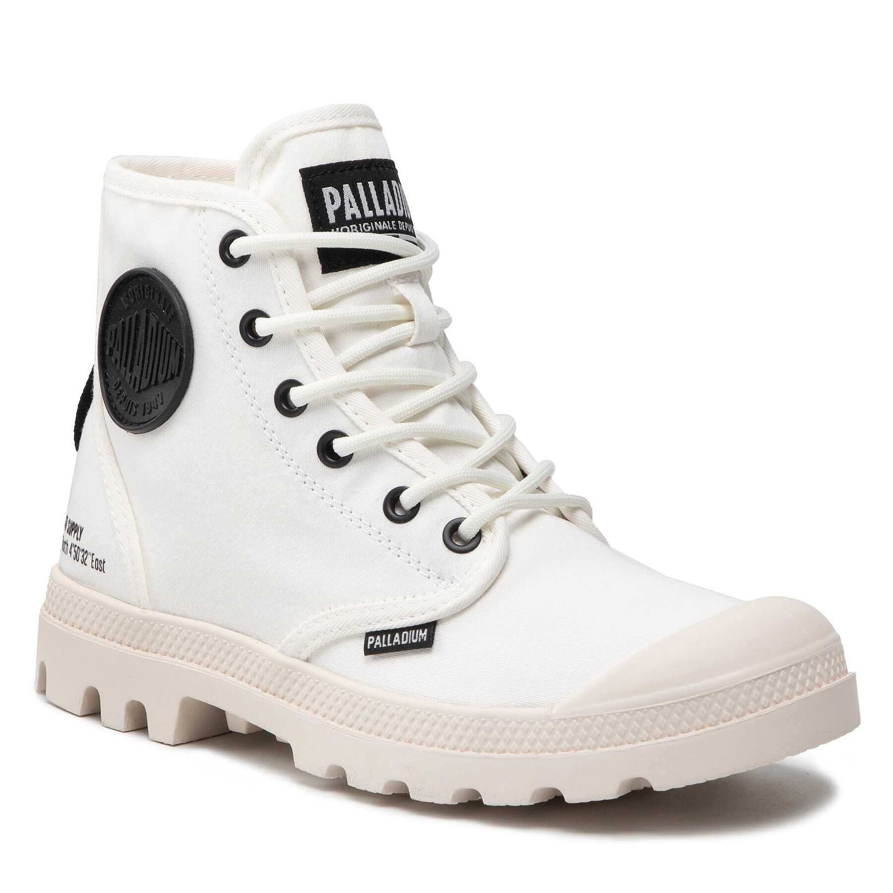 Palladium Outdoorová obuv Pampa Hi Htg Supply 77356-116-M Biela - Pepit.sk