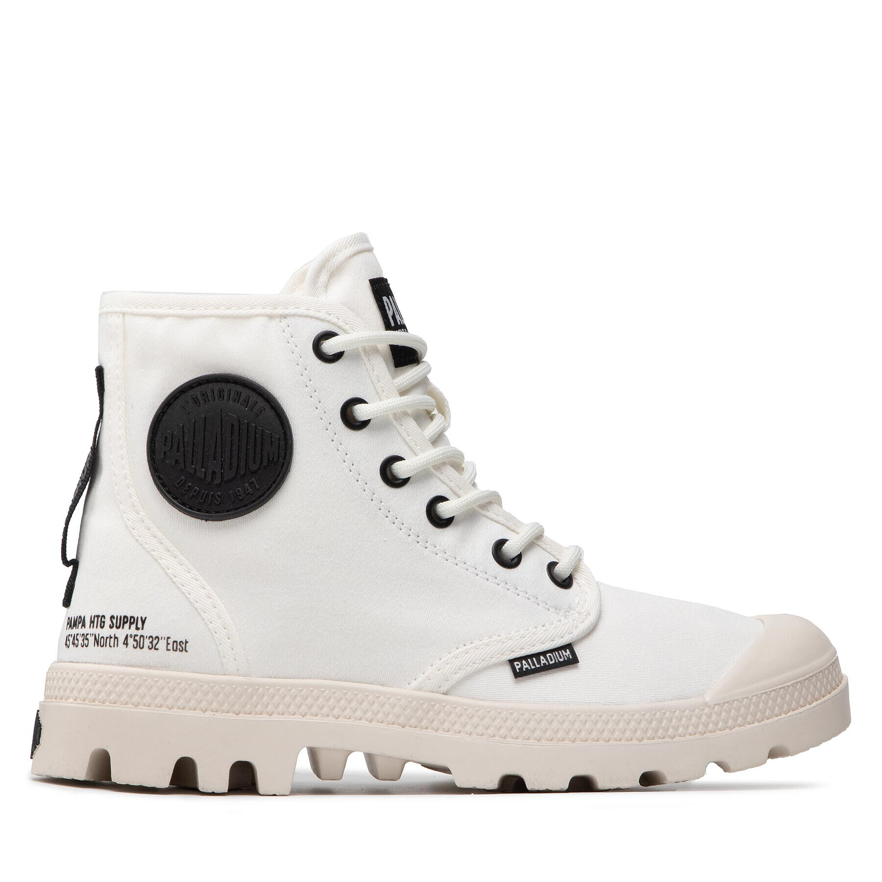 Palladium Outdoorová obuv Pampa Hi Htg Supply 77356-116-M Biela - Pepit.sk