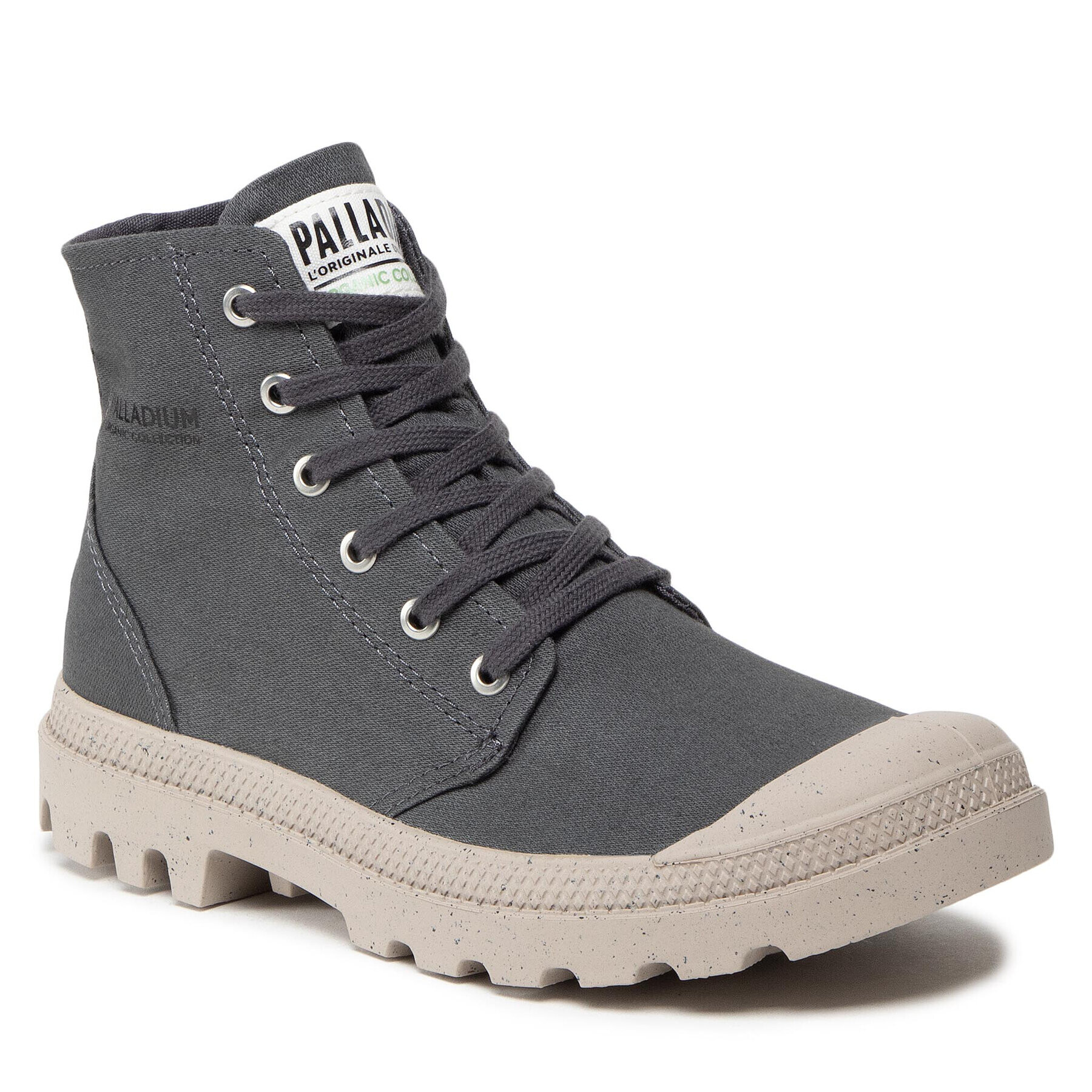 Palladium Outdoorová obuv Pampa Hi Organic II 77100-021-M Sivá - Pepit.sk