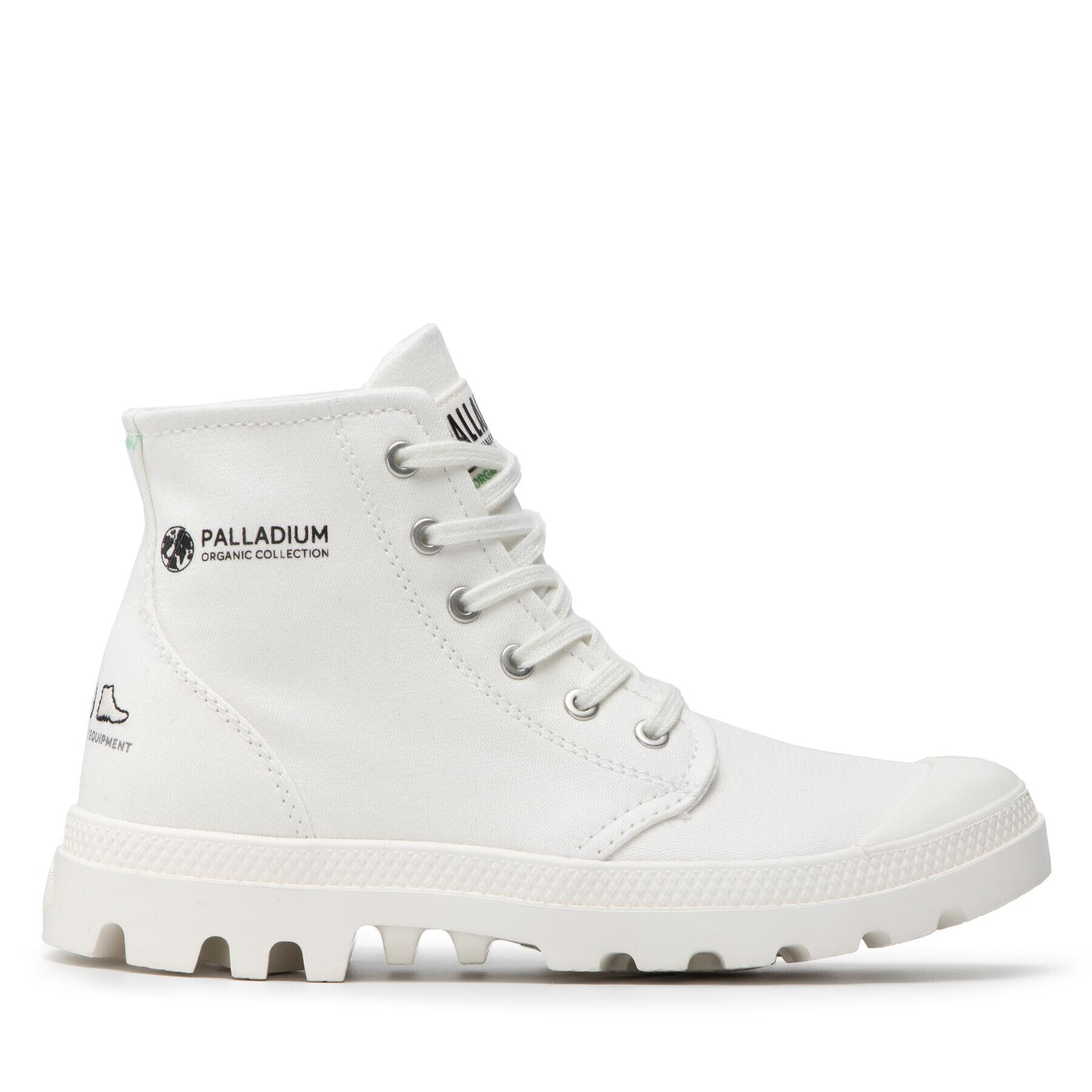 Palladium Outdoorová obuv Pampa Hi Organic II 77100-116-M Biela - Pepit.sk