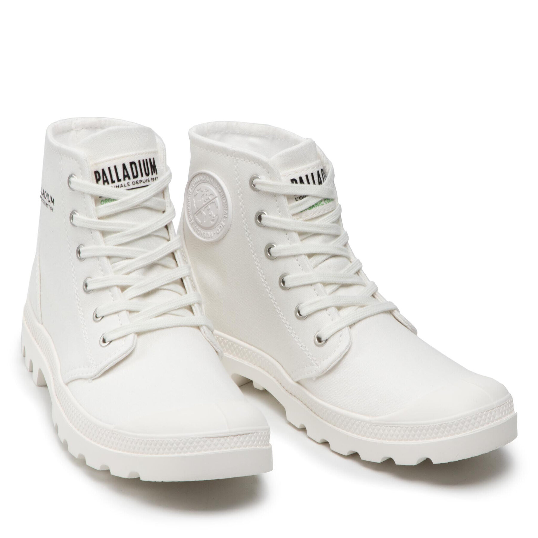 Palladium Outdoorová obuv Pampa Hi Organic II 77100-116-M Biela - Pepit.sk