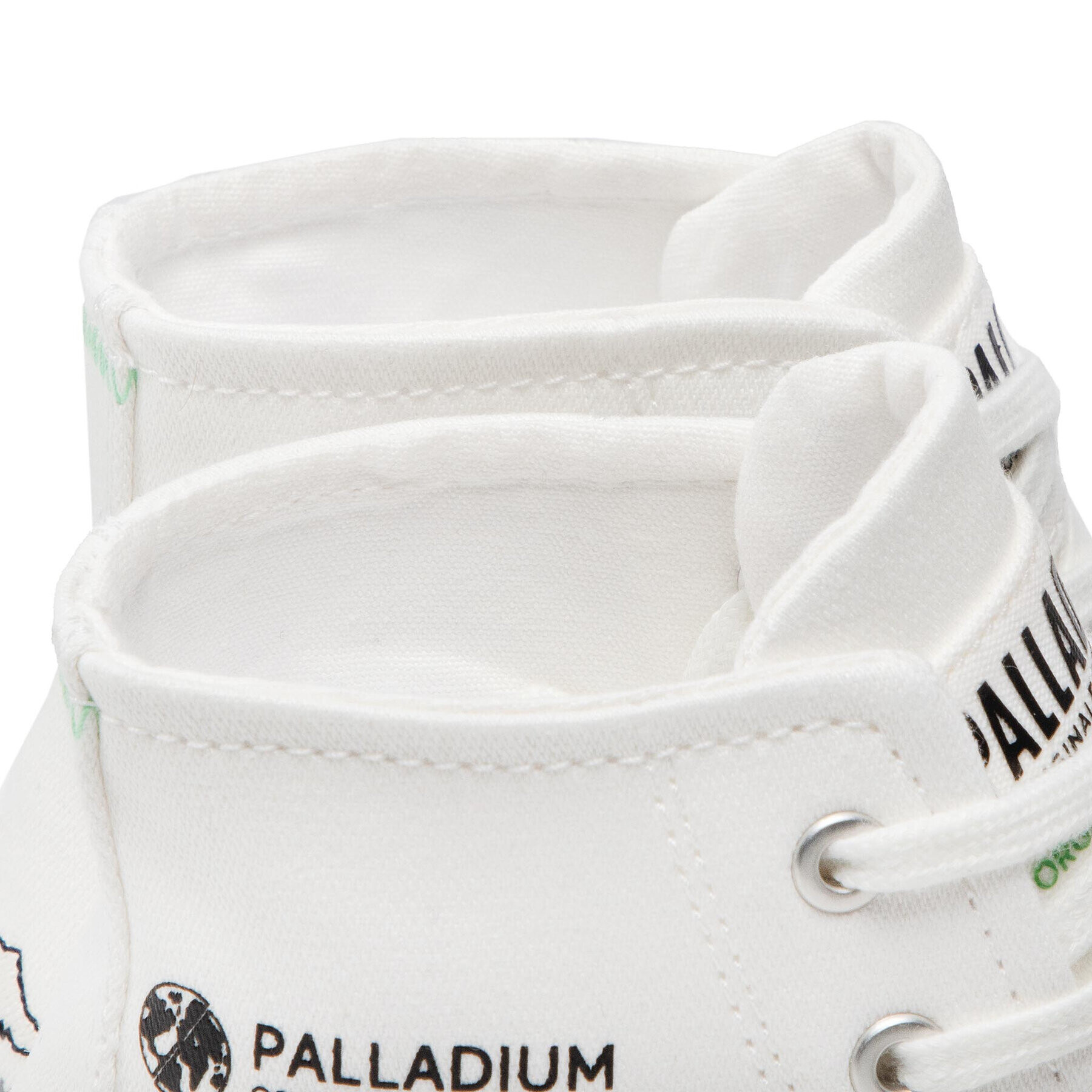 Palladium Outdoorová obuv Pampa Hi Organic II 77100-116-M Biela - Pepit.sk