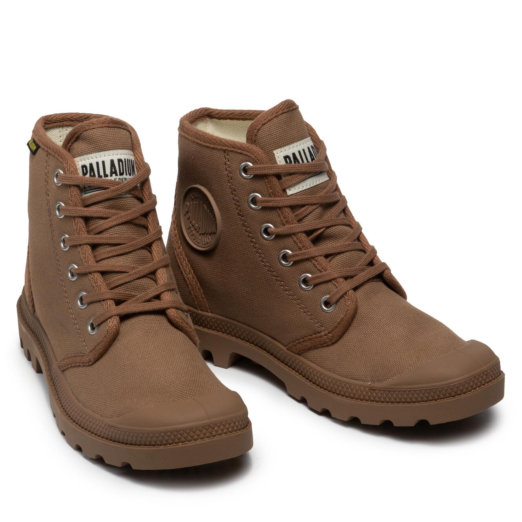 Palladium Outdoorová obuv Pampa Hi Originale 75349-246-M Hnedá - Pepit.sk