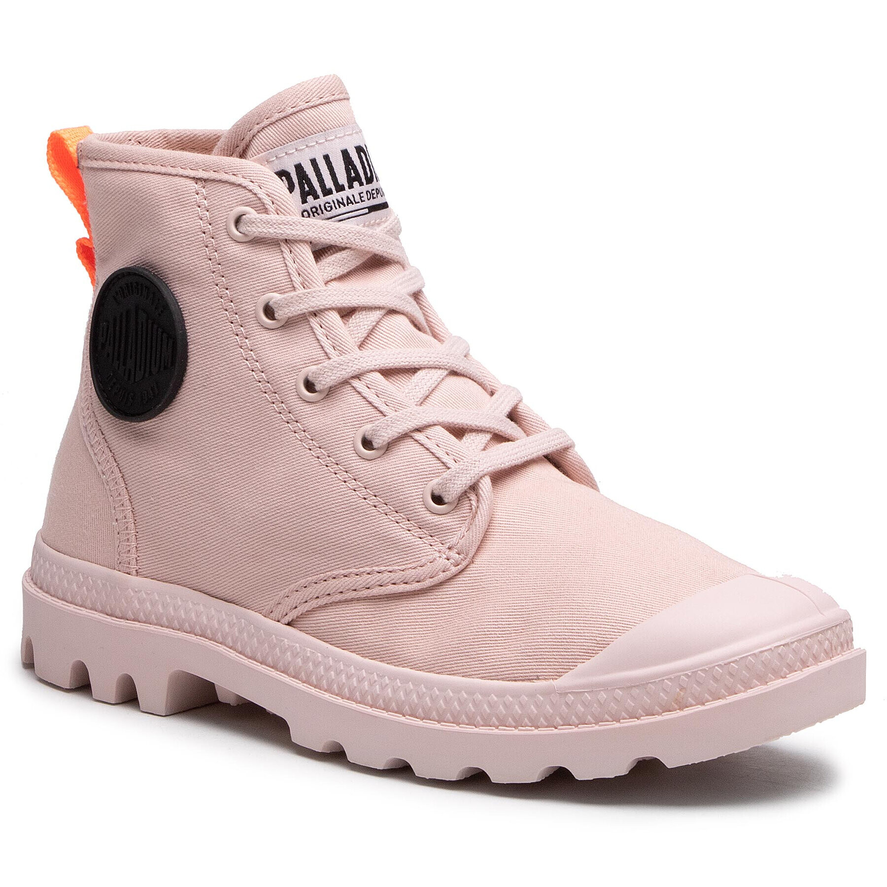 Palladium Outdoorová obuv Pampa Hi Twill 97074-692-M Ružová - Pepit.sk