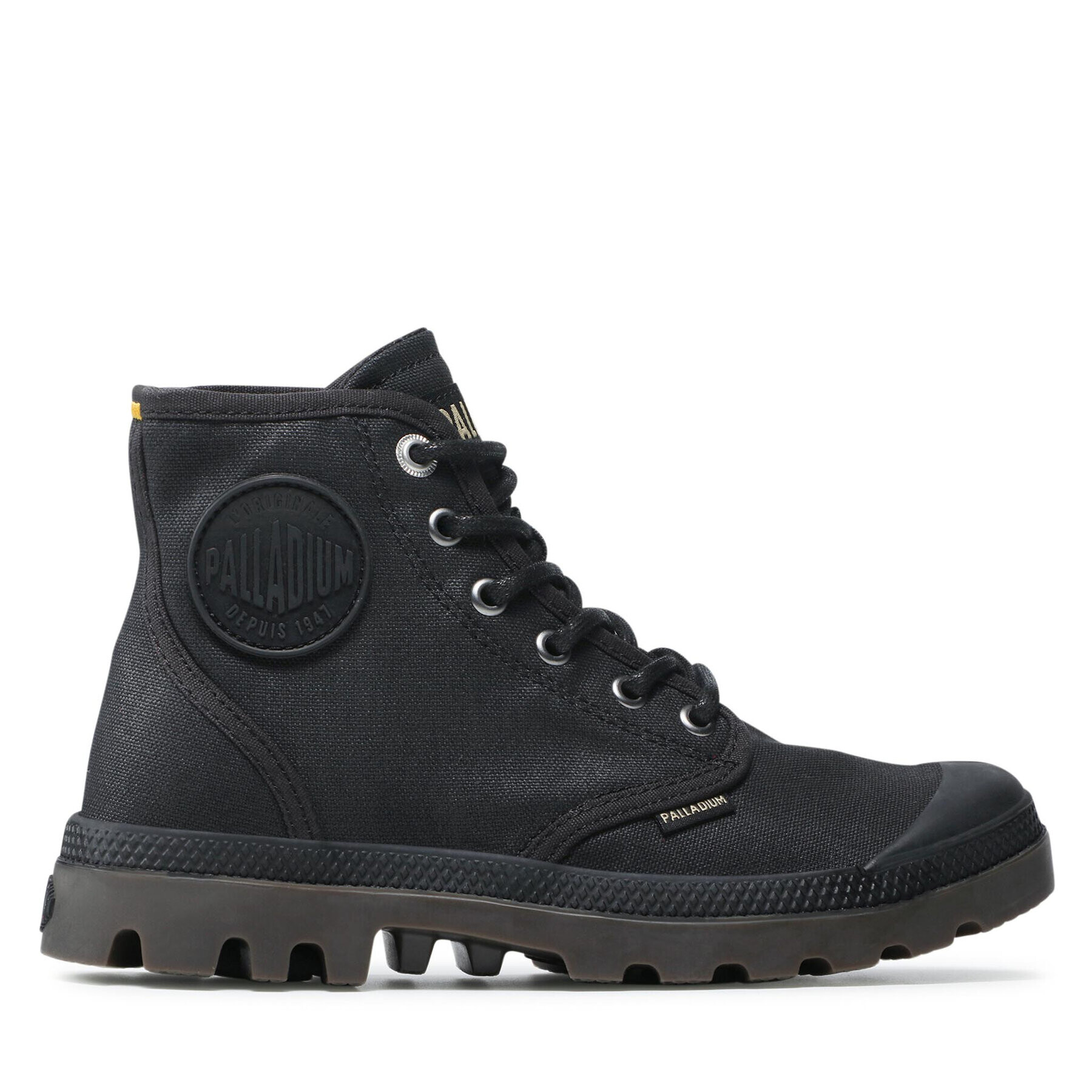 Palladium Outdoorová obuv Pampa Hi Wax U 77222-008-M Čierna - Pepit.sk