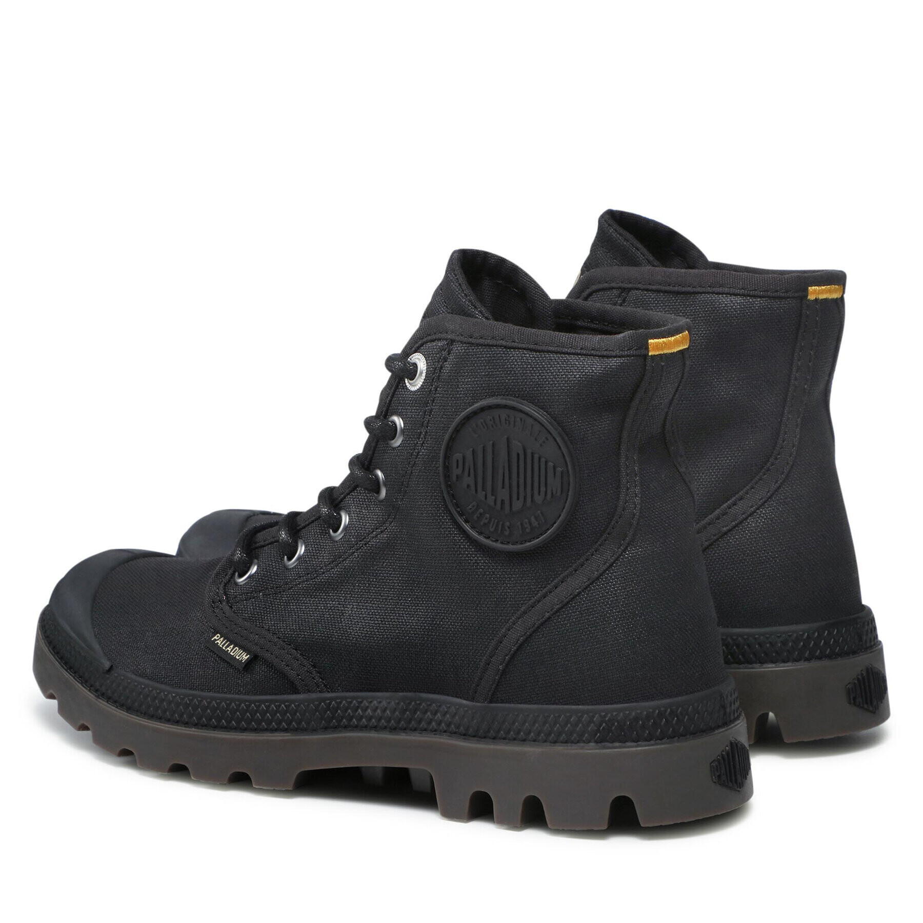 Palladium Outdoorová obuv Pampa Hi Wax U 77222-008-M Čierna - Pepit.sk