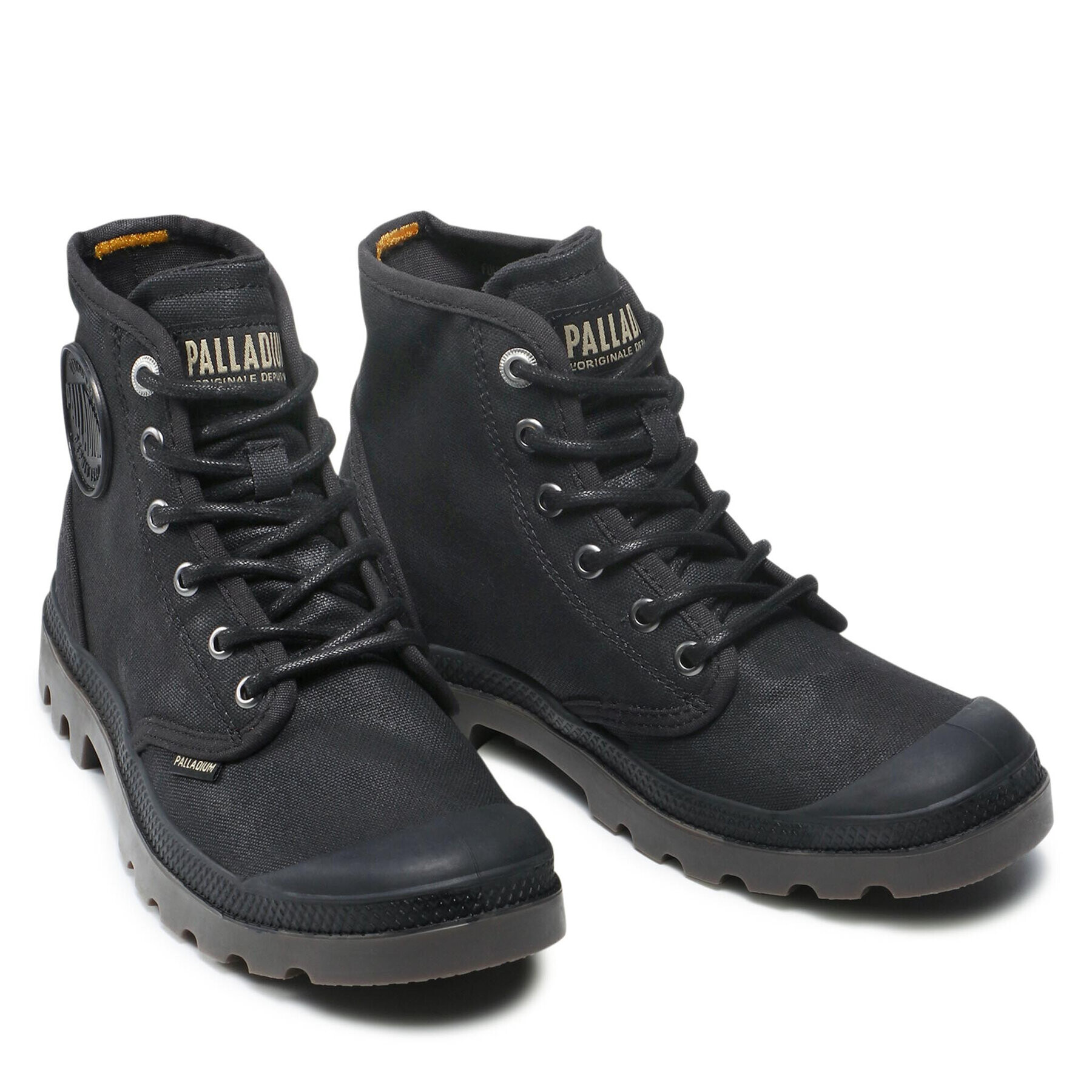 Palladium Outdoorová obuv Pampa Hi Wax U 77222-008-M Čierna - Pepit.sk