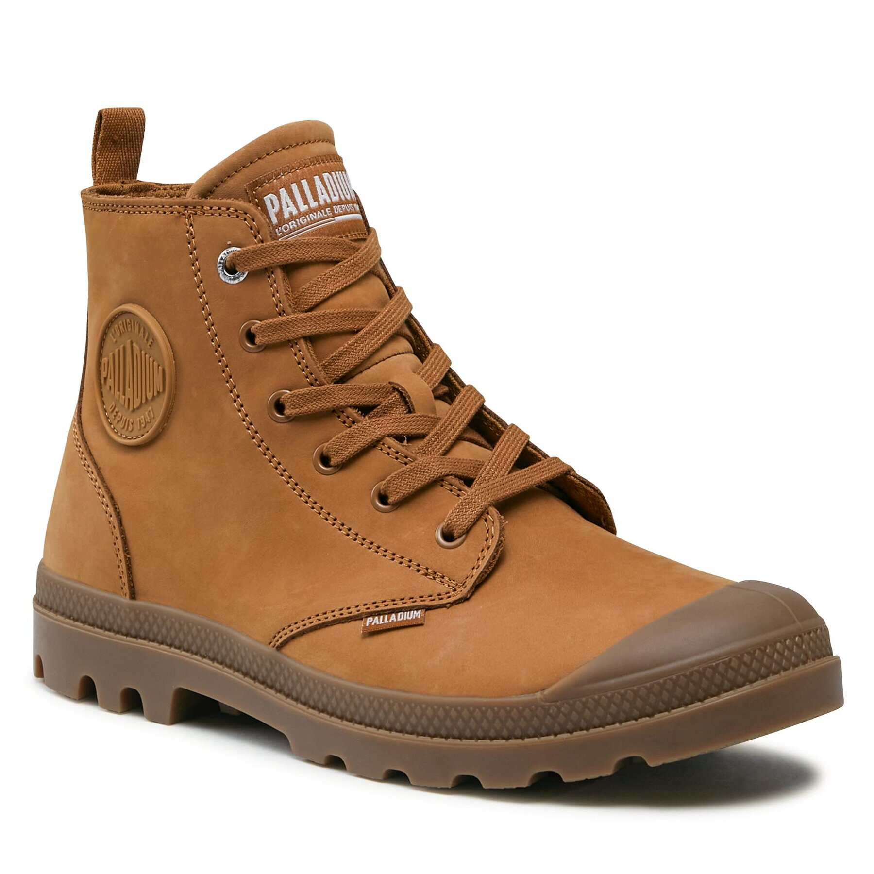 Palladium Outdoorová obuv Pampa Hi Zip 06440-237-M Hnedá - Pepit.sk