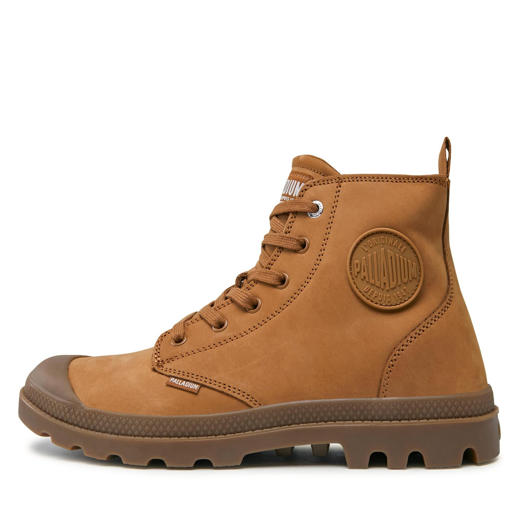 Palladium Outdoorová obuv Pampa Hi Zip 06440-237-M Hnedá - Pepit.sk