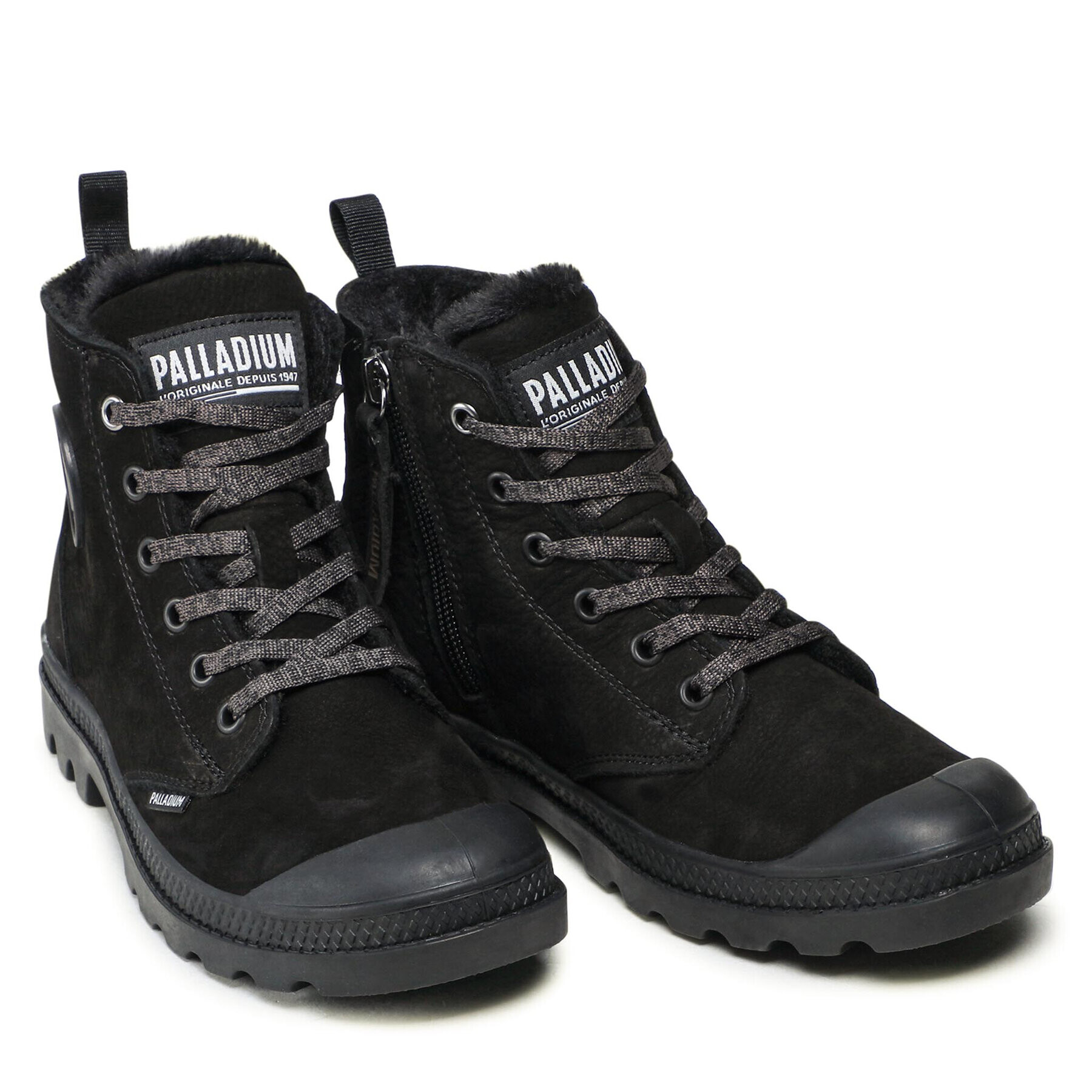 Palladium Outdoorová obuv Pampa Hi Zip Wl 95982-010-M Čierna - Pepit.sk