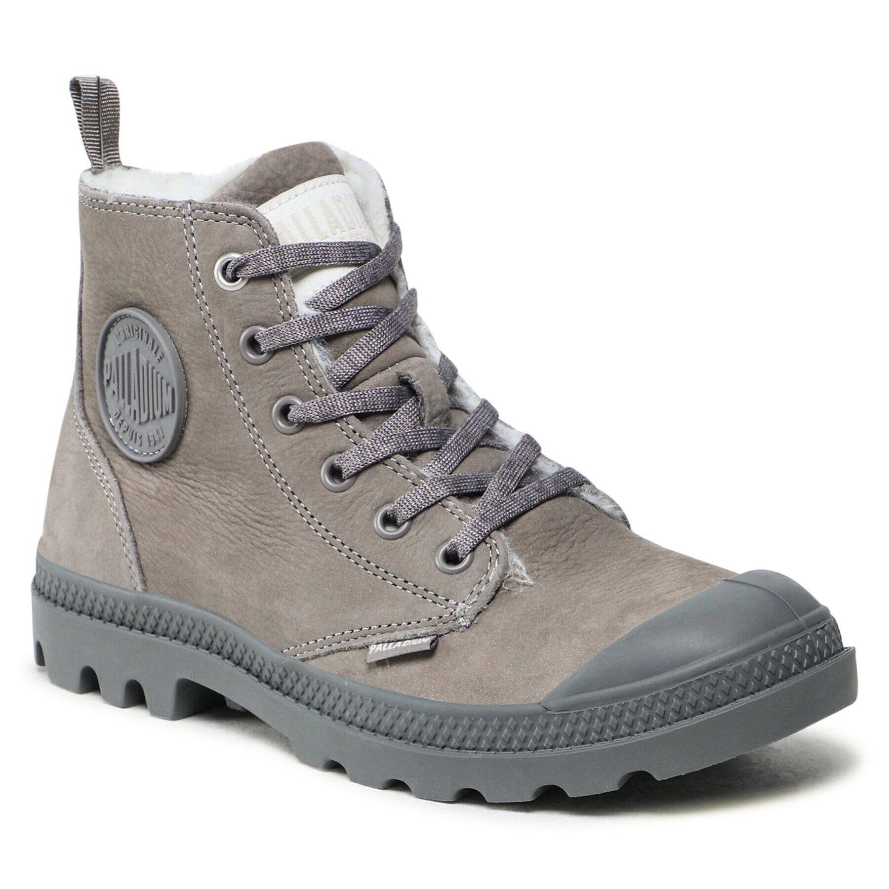 Palladium Outdoorová obuv Pampa Hi Zip Wl 95982-055-M Sivá - Pepit.sk