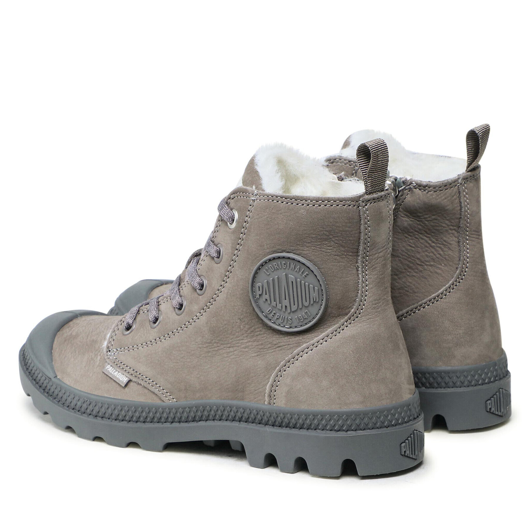 Palladium Outdoorová obuv Pampa Hi Zip Wl 95982-055-M Sivá - Pepit.sk