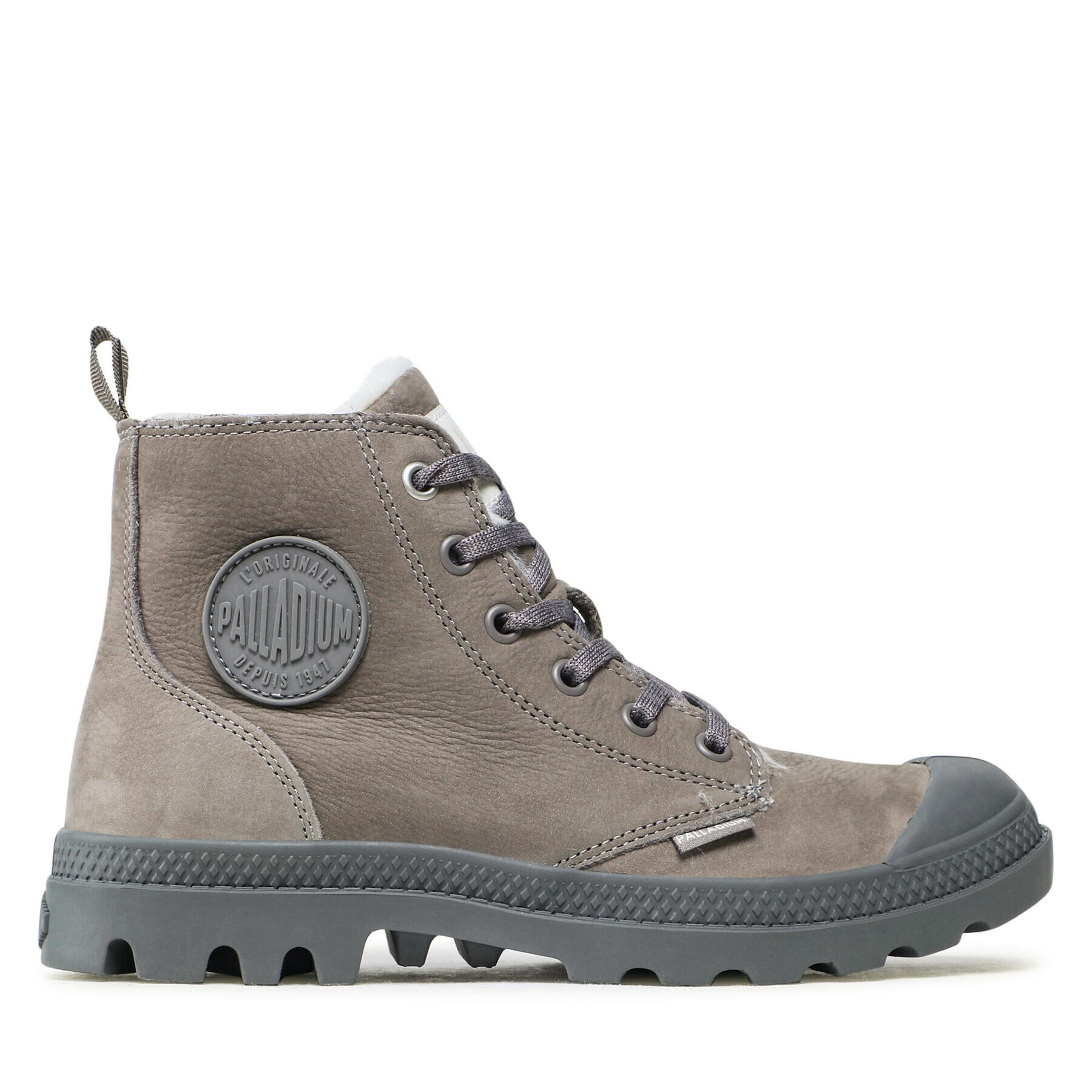 Palladium Outdoorová obuv Pampa Hi Zip Wl 95982-055-M Sivá - Pepit.sk