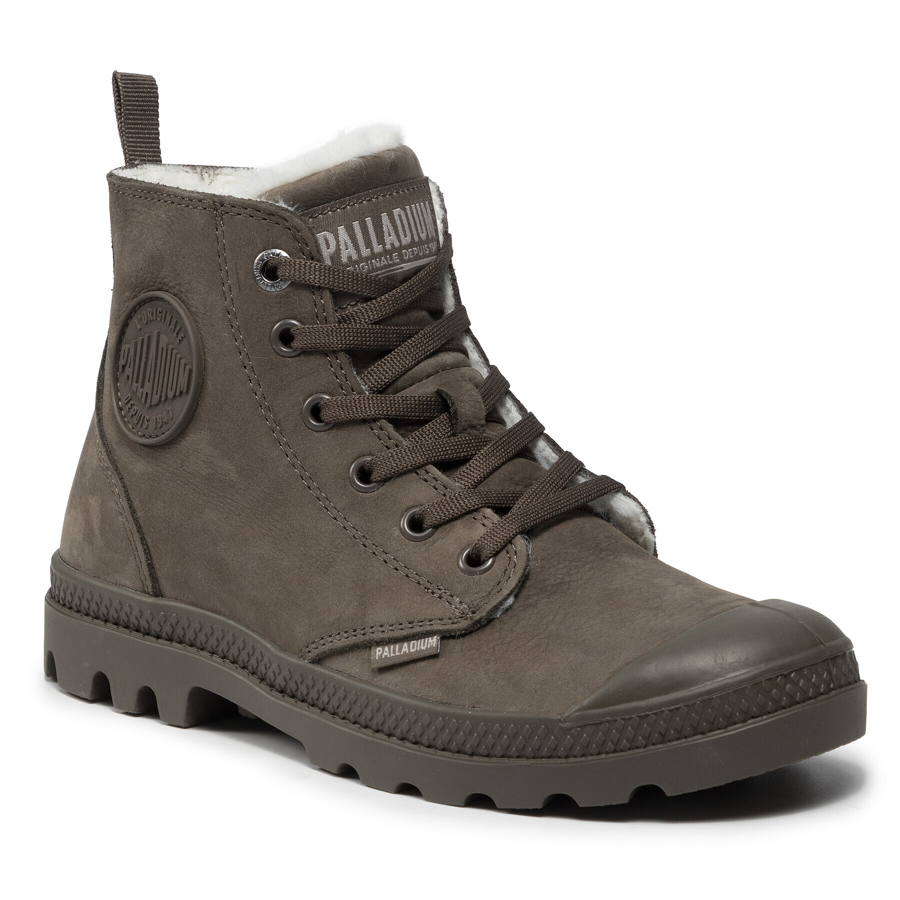 Palladium Outdoorová obuv Pampa Hi Zip Wl 95982-213-M Zelená - Pepit.sk