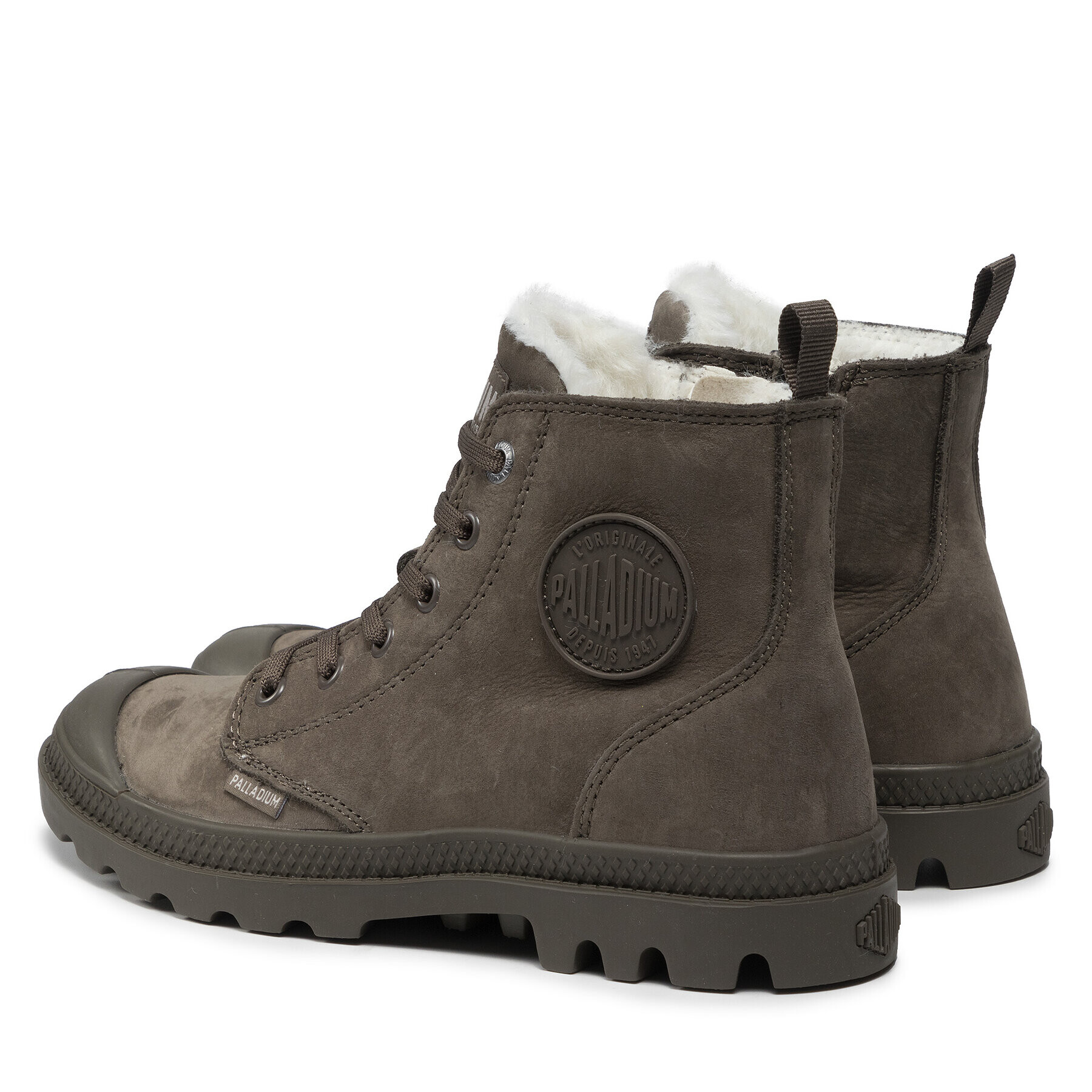 Palladium Outdoorová obuv Pampa Hi Zip Wl 95982-213-M Zelená - Pepit.sk