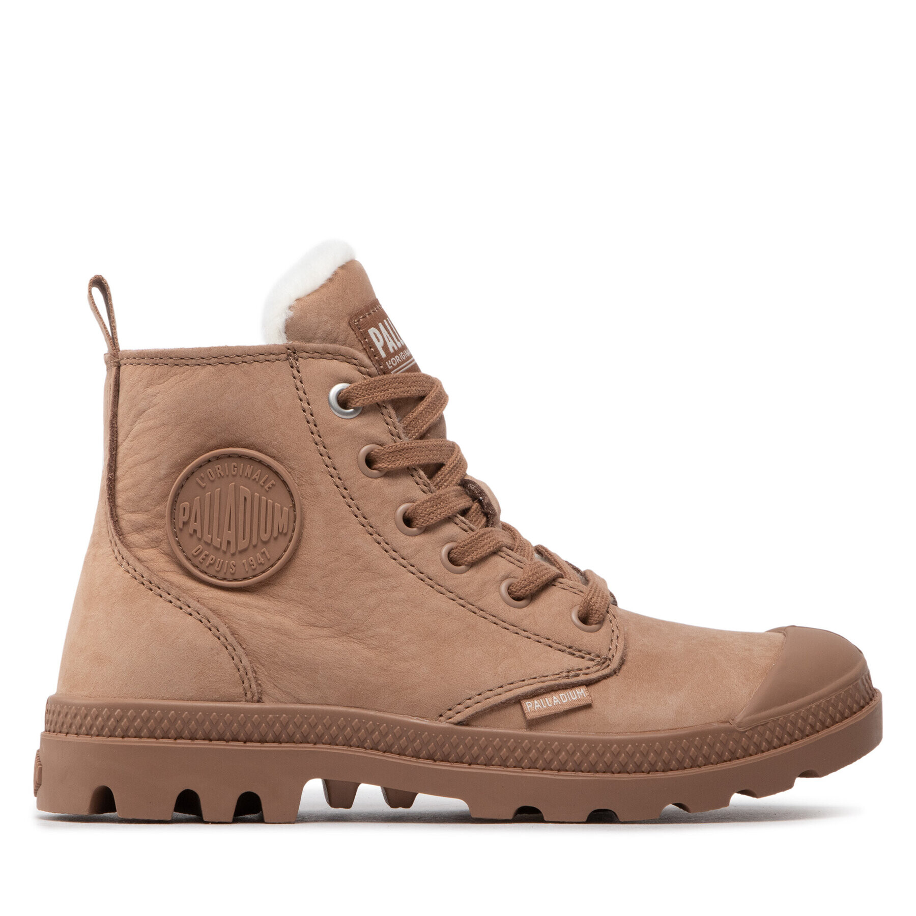 Palladium Outdoorová obuv Pampa Hi Zip Wl 95982-254-M Hnedá - Pepit.sk