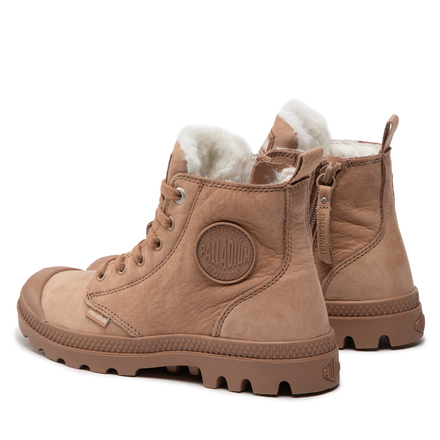 Palladium Outdoorová obuv Pampa Hi Zip Wl 95982-254-M Hnedá - Pepit.sk