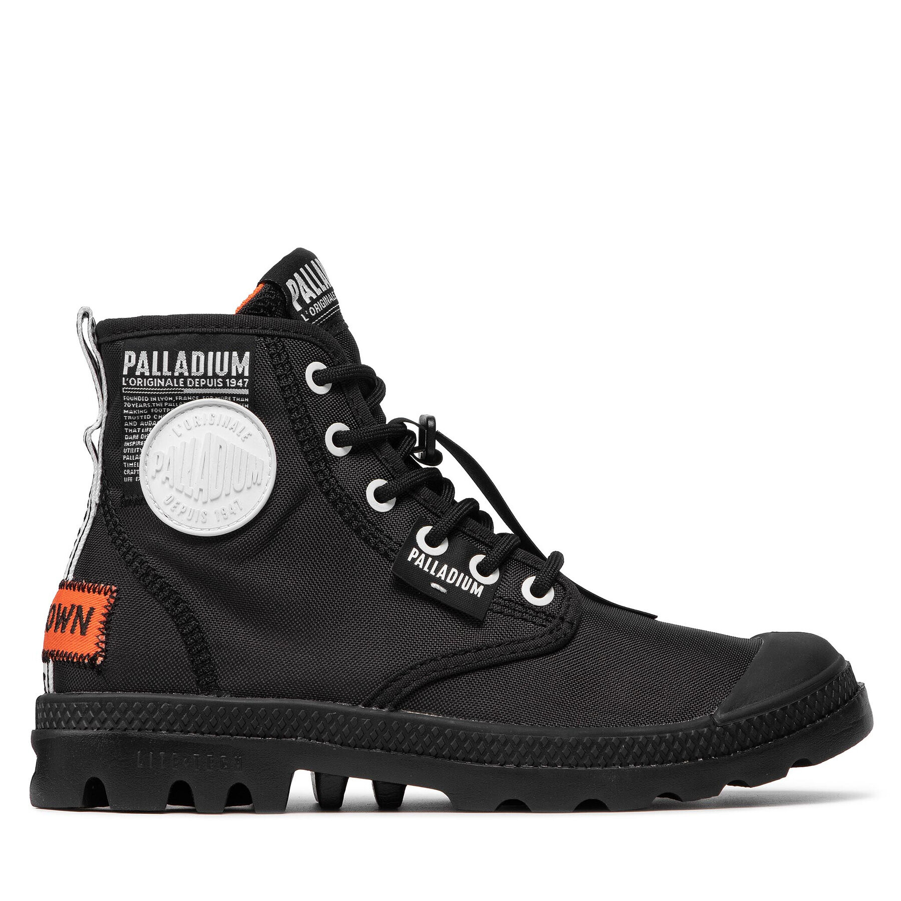 Palladium Outdoorová obuv Pampa Lite Overlab 76639-001-M Čierna - Pepit.sk