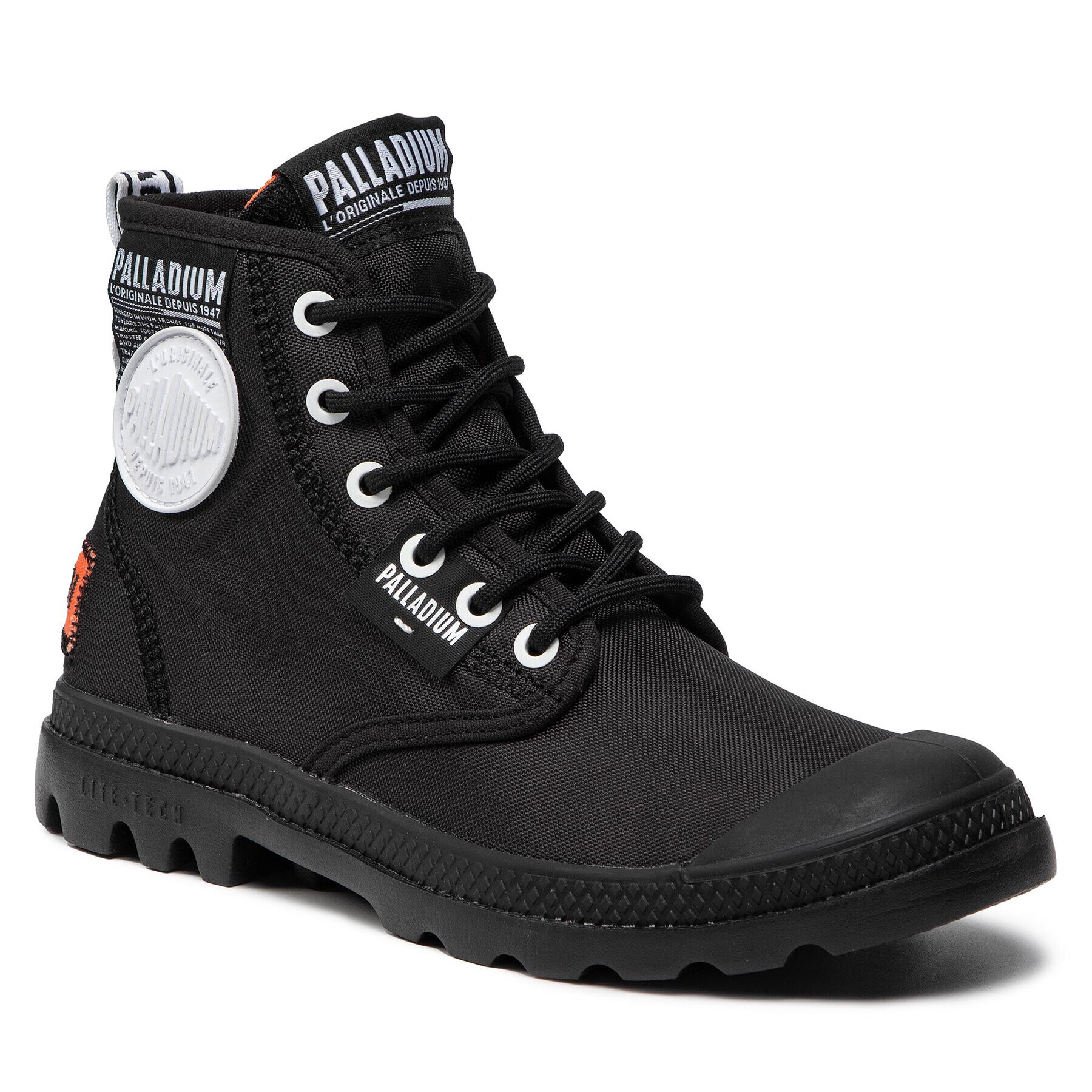 Palladium Outdoorová obuv Pampa Lite Overlab 76639-001-M Čierna - Pepit.sk