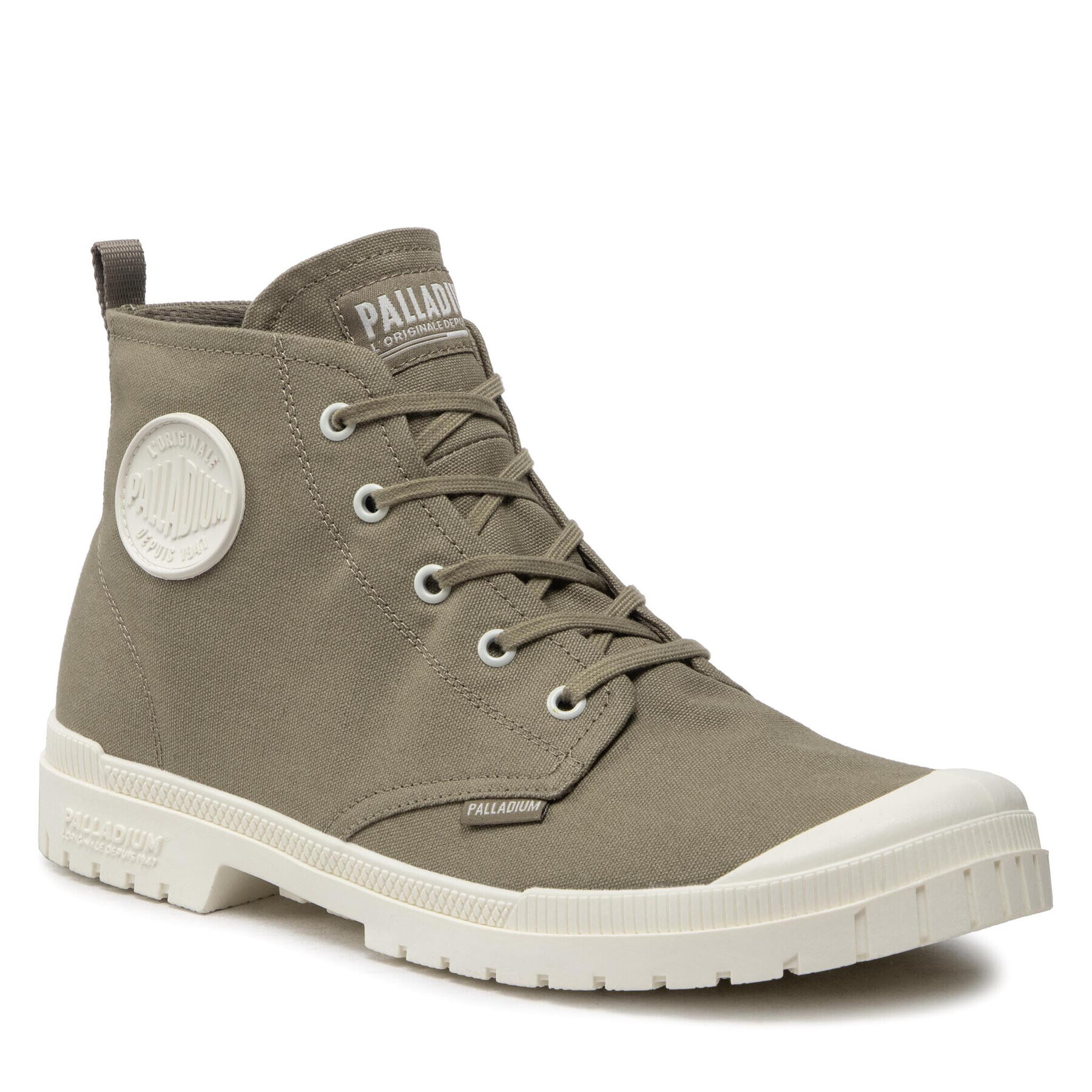 Palladium Outdoorová obuv Pampa Sp20 Hi Cvs 76838-258-M Zelená - Pepit.sk