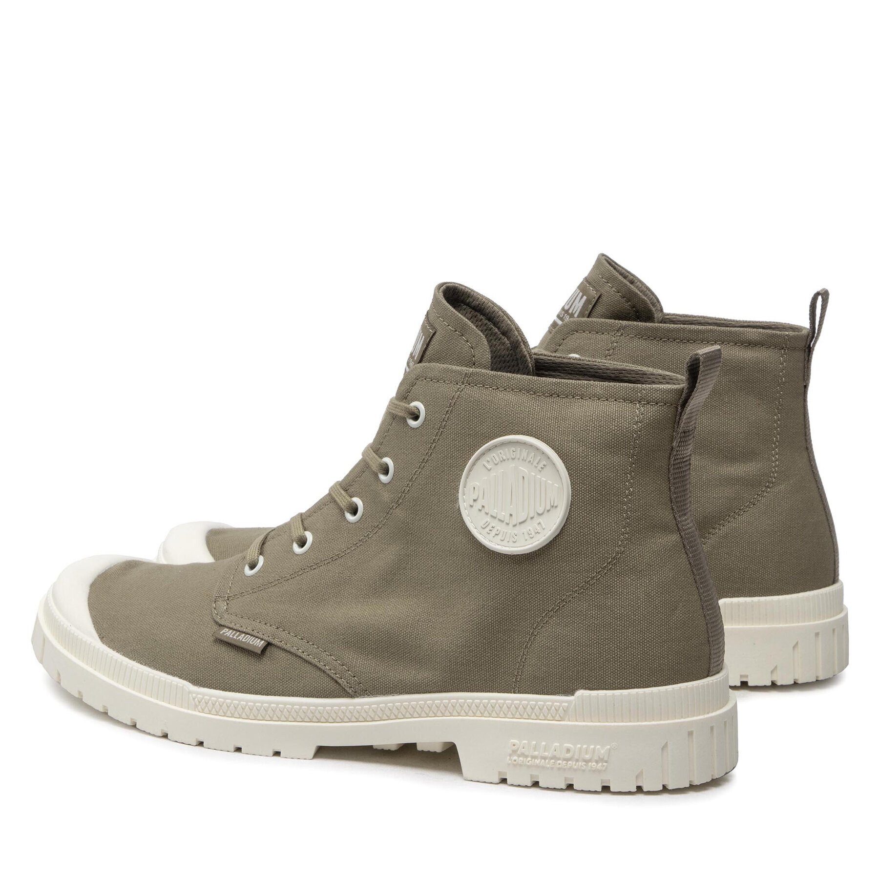 Palladium Outdoorová obuv Pampa Sp20 Hi Cvs 76838-258-M Zelená - Pepit.sk