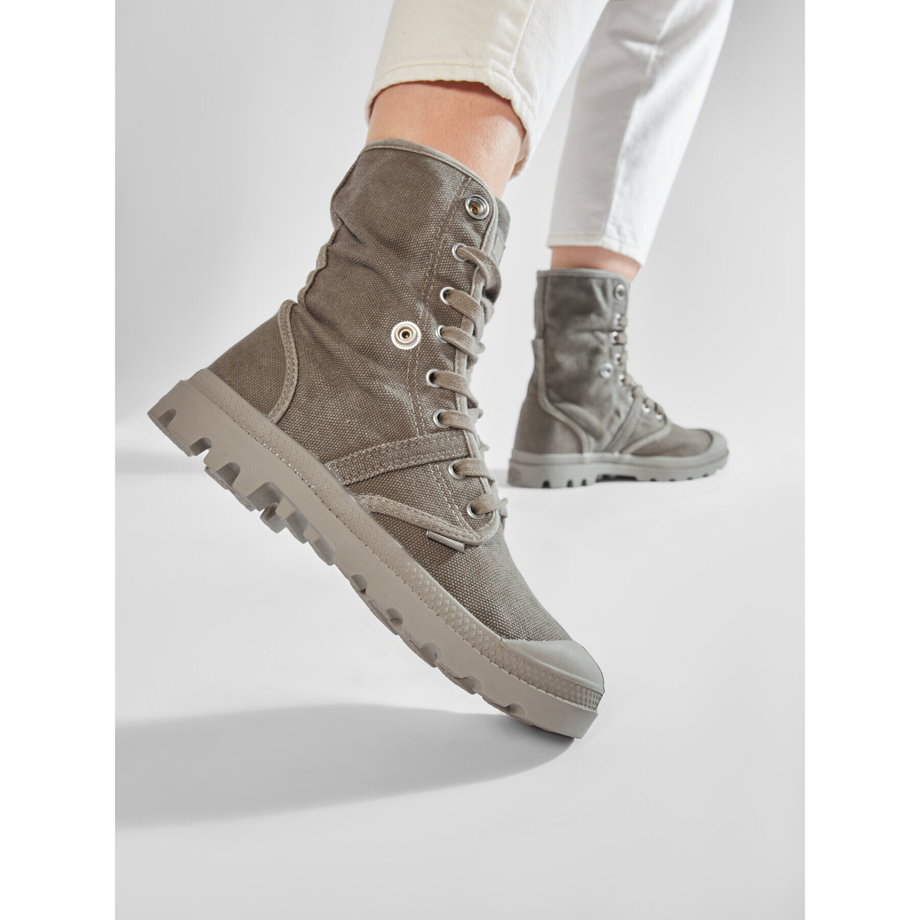 Palladium Outdoorová obuv Us Baggy F 92478-361-M Zelená - Pepit.sk