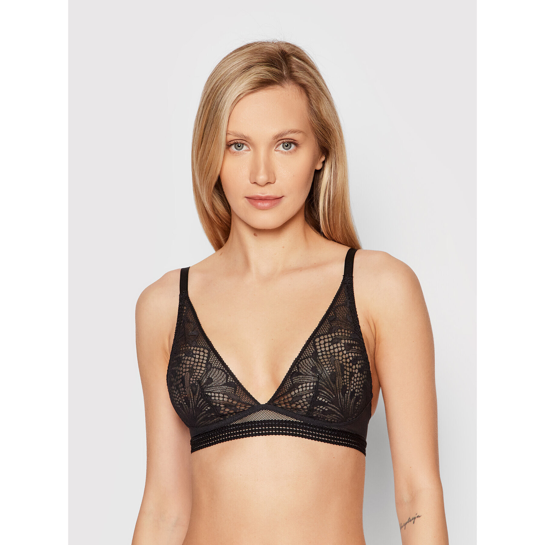 Passionata by Chantelle Podprsenka Bralette Thelma P43H60 Čierna - Pepit.sk