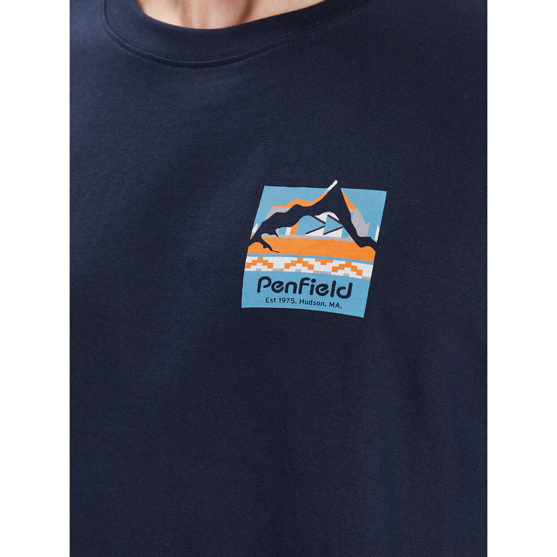 Penfield Tričko PFD0338 Tmavomodrá Regular Fit - Pepit.sk