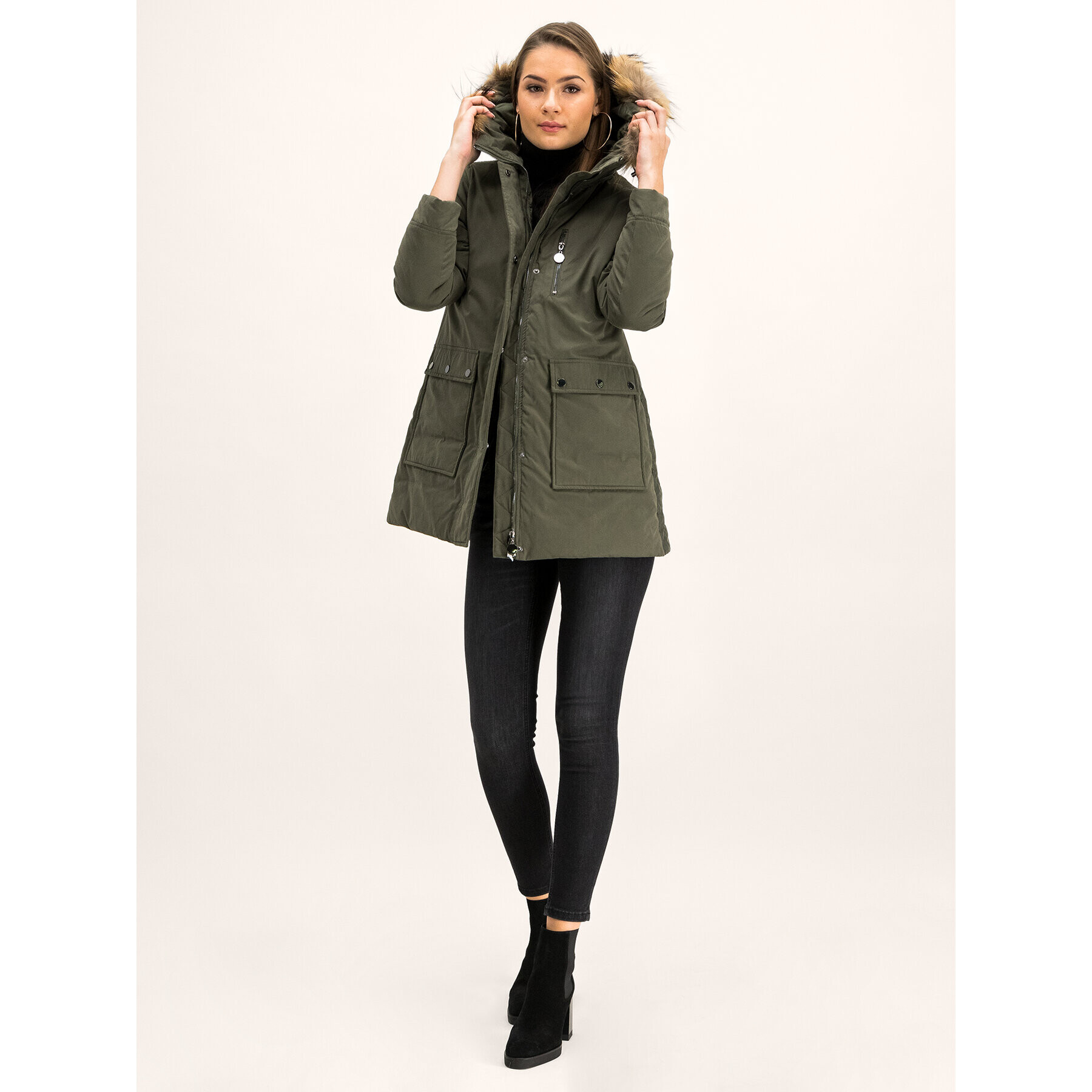 Pennyblack Parka Agile 30245019 Zelená Regular Fit - Pepit.sk