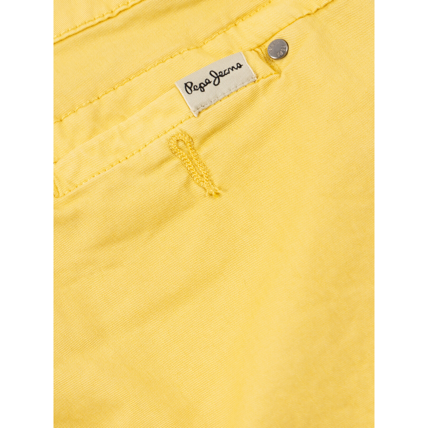 Pepe Jeans Bavlnené šortky Blueburn PB800295 Žltá Regular Fit - Pepit.sk